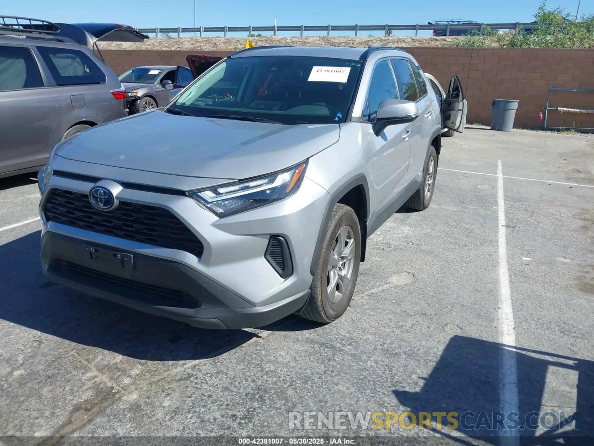 2 Photograph of a damaged car 2T3MWRFV0RW193475 TOYOTA RAV4 HYBRID 2024