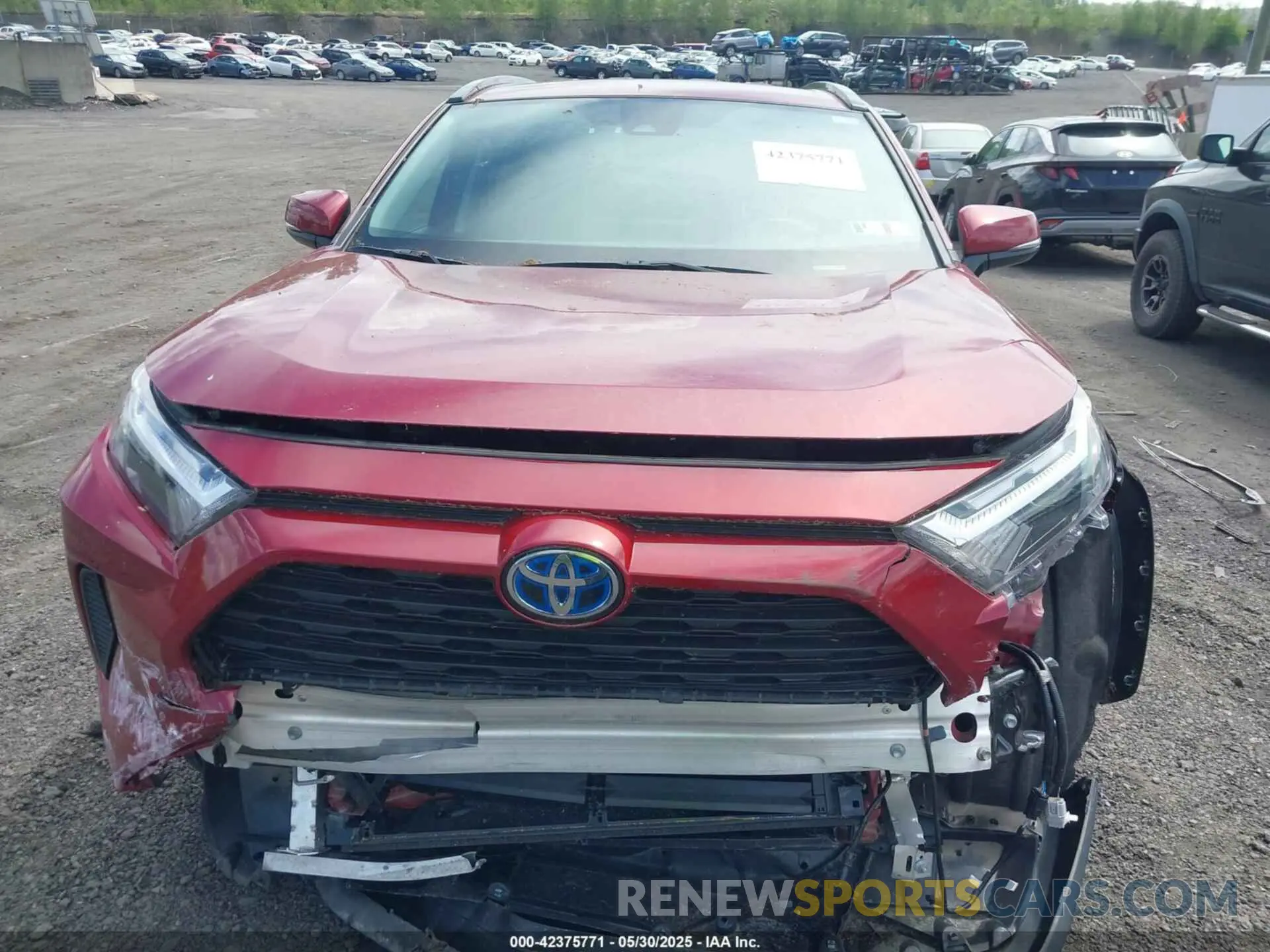 6 Photograph of a damaged car 2T3MWRFV5RW243349 TOYOTA RAV4 HYBRID 2024