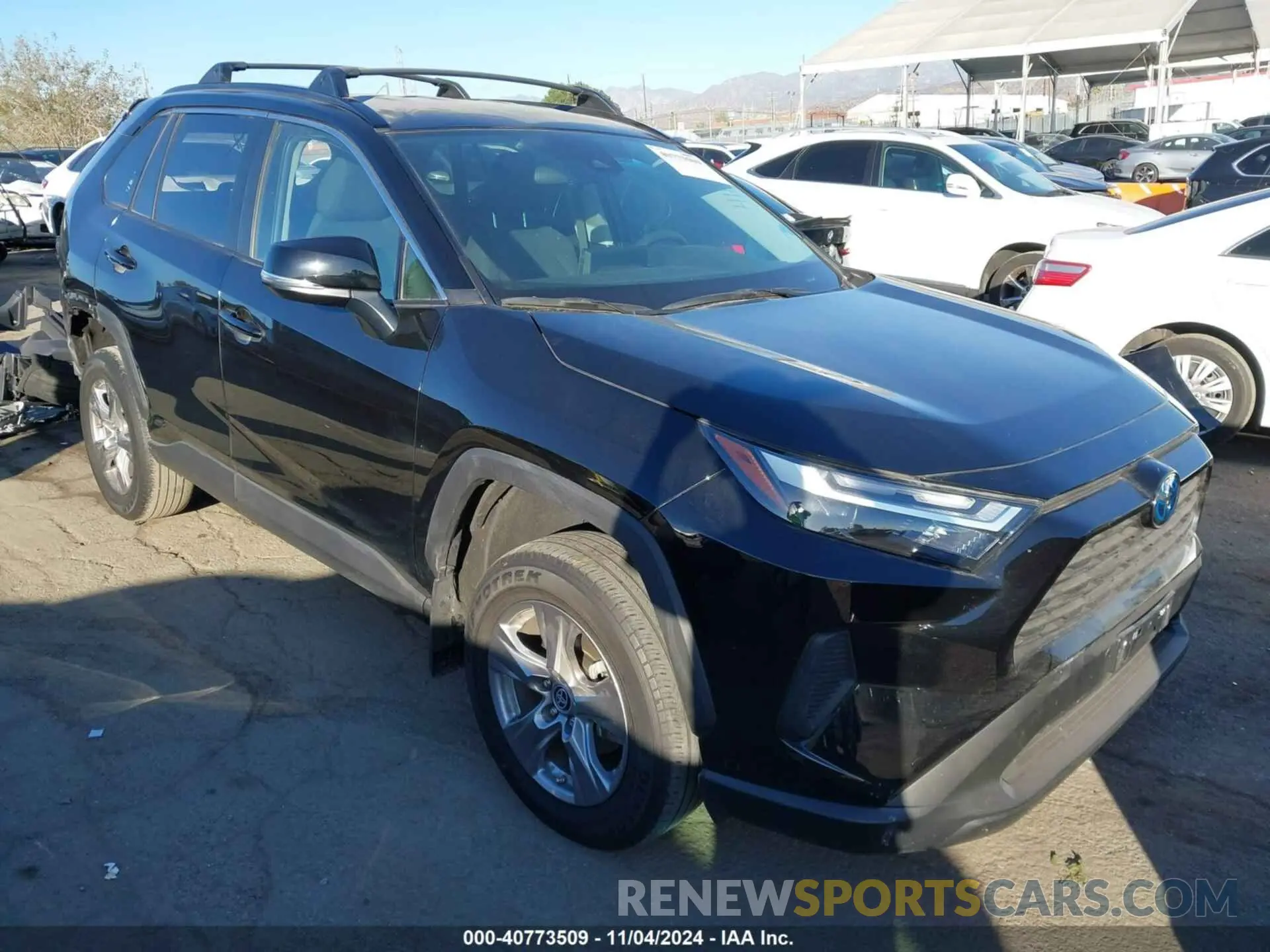 1 Photograph of a damaged car 2T3MWRFV7RW187172 TOYOTA RAV4 HYBRID 2024