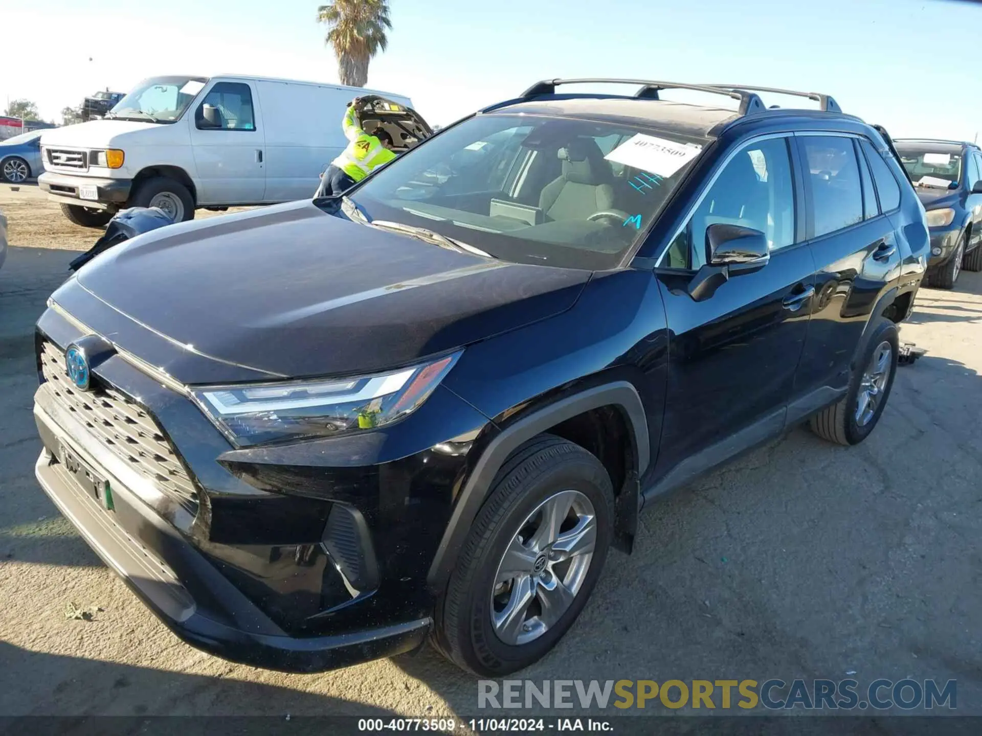 2 Photograph of a damaged car 2T3MWRFV7RW187172 TOYOTA RAV4 HYBRID 2024