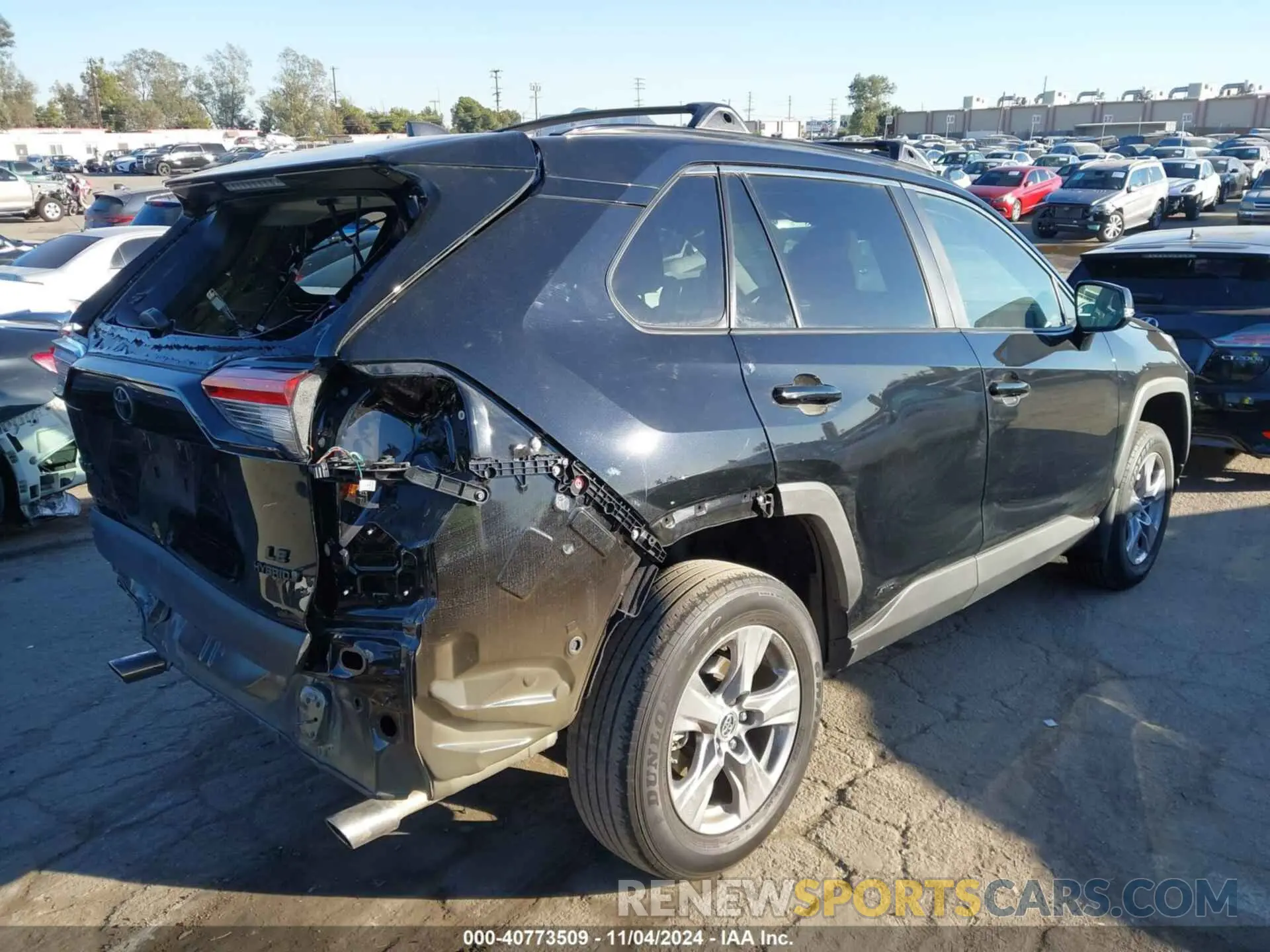 4 Photograph of a damaged car 2T3MWRFV7RW187172 TOYOTA RAV4 HYBRID 2024