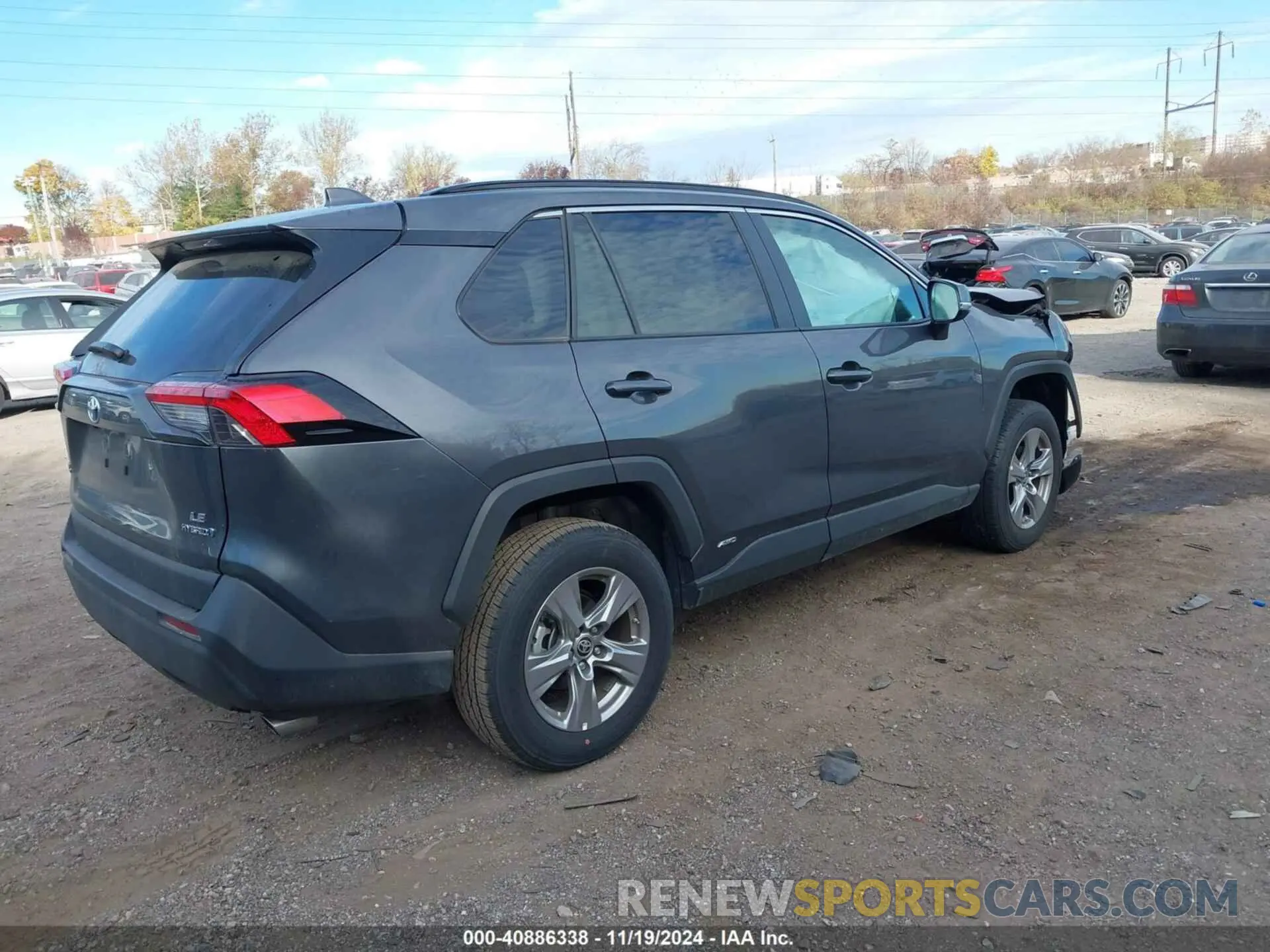 4 Photograph of a damaged car 2T3MWRFV8RW211883 TOYOTA RAV4 HYBRID 2024