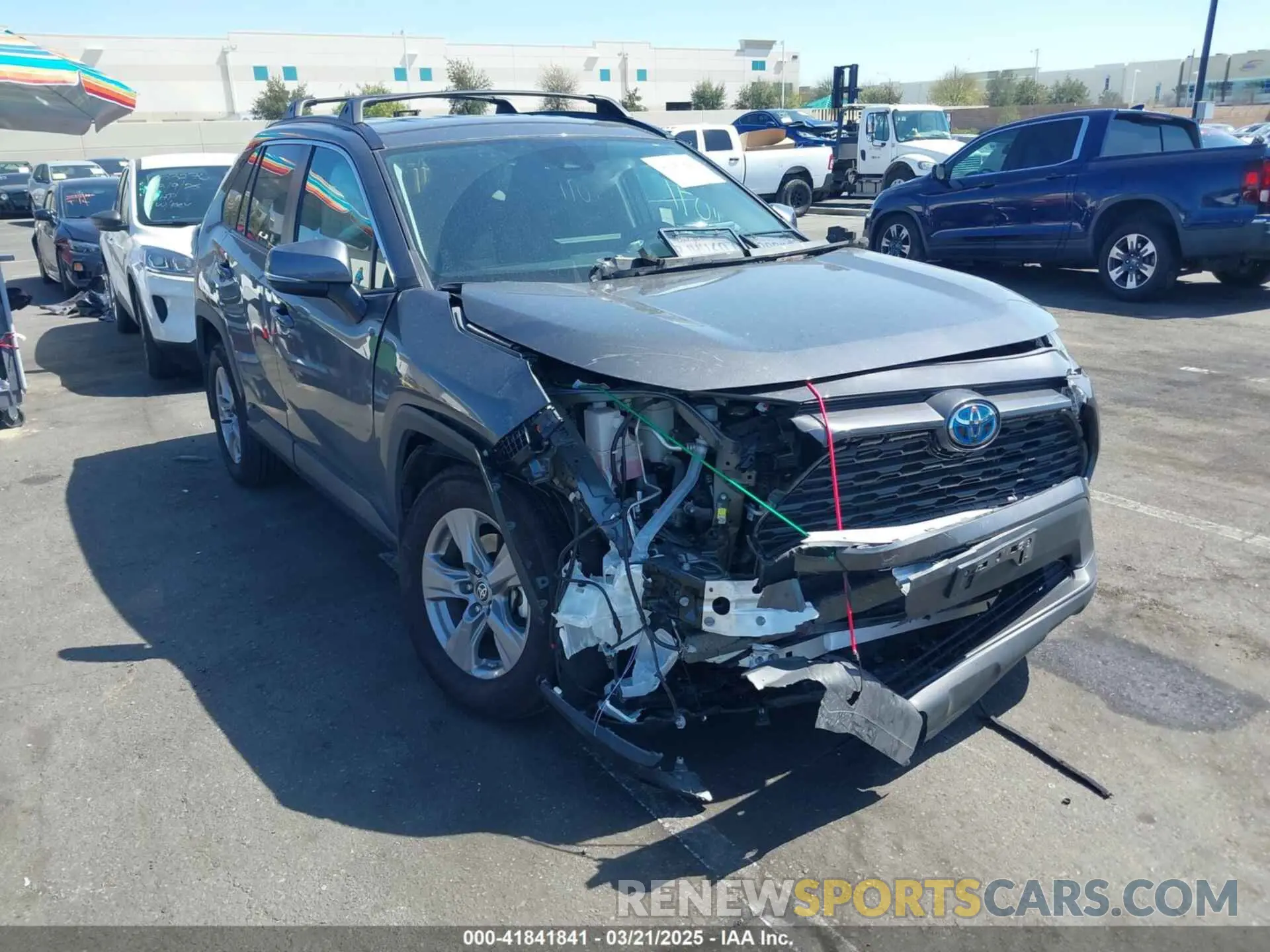 1 Photograph of a damaged car 2T3MWRFVXRW188395 TOYOTA RAV4 HYBRID 2024