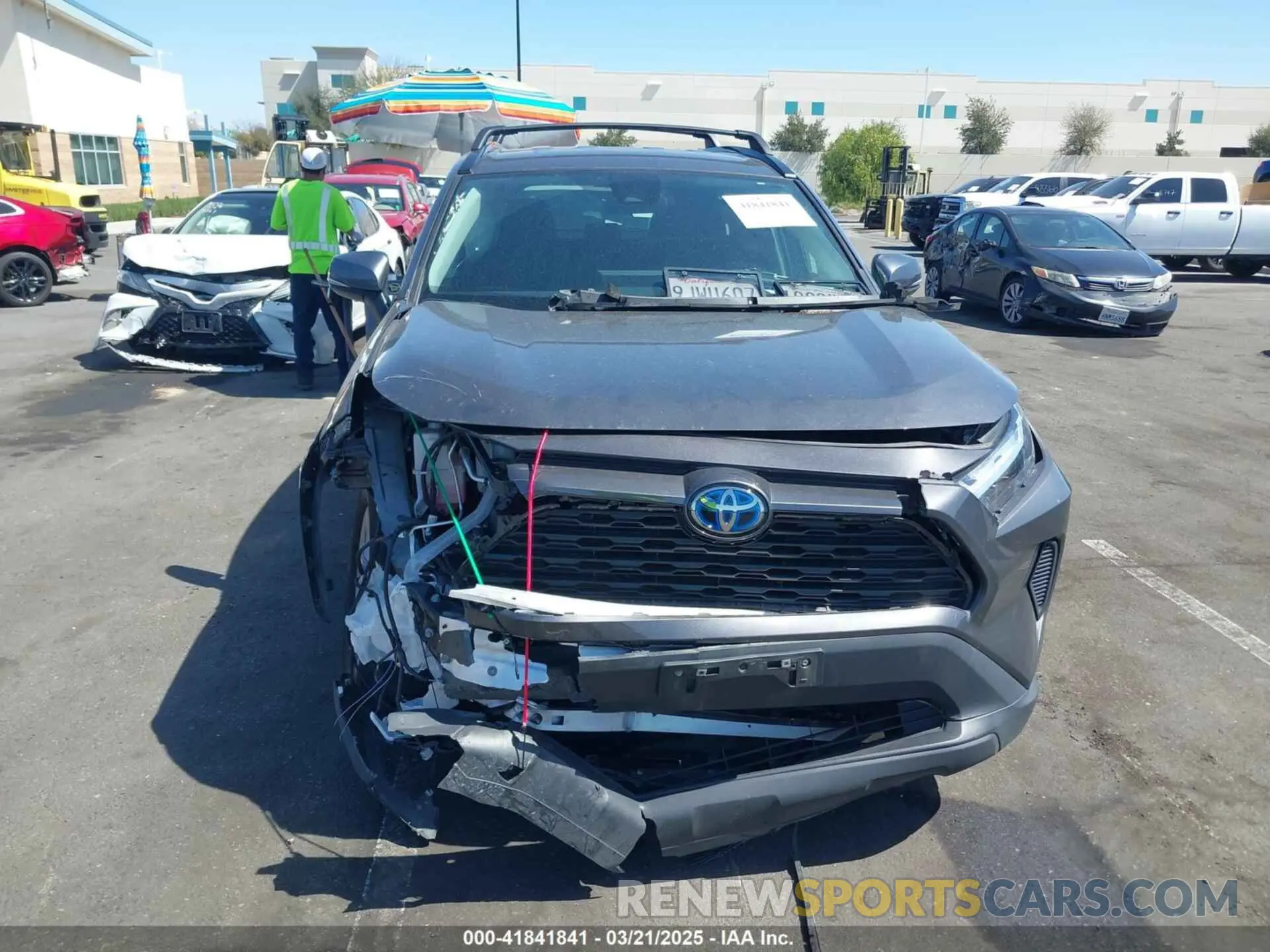 12 Photograph of a damaged car 2T3MWRFVXRW188395 TOYOTA RAV4 HYBRID 2024
