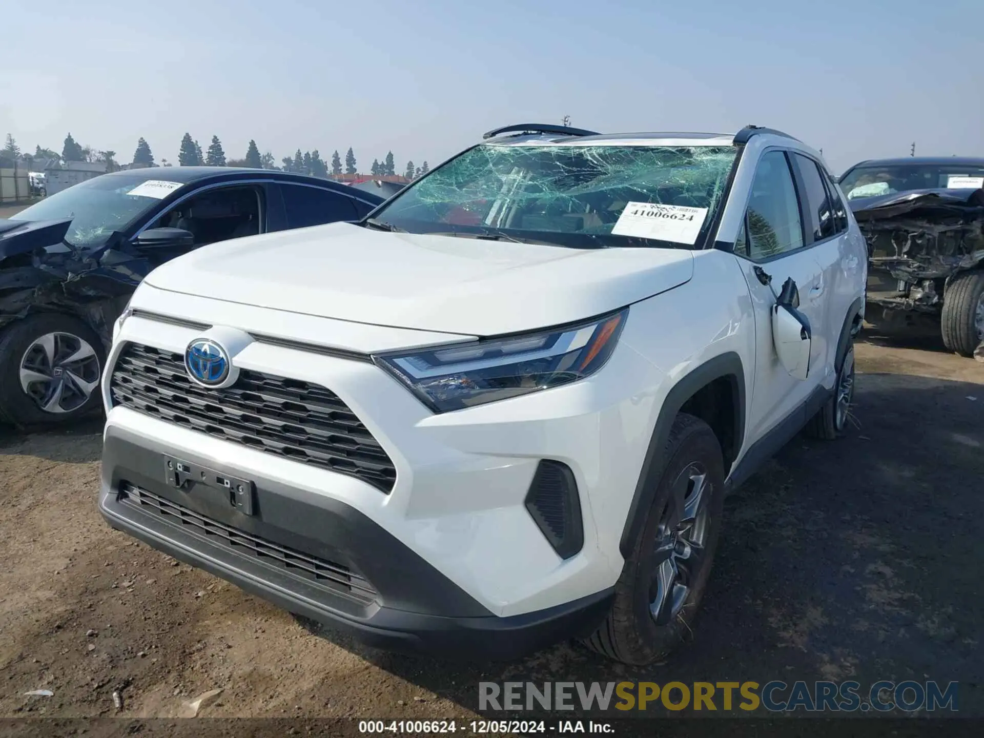 2 Photograph of a damaged car 2T3RWRFV0RW207235 TOYOTA RAV4 HYBRID 2024