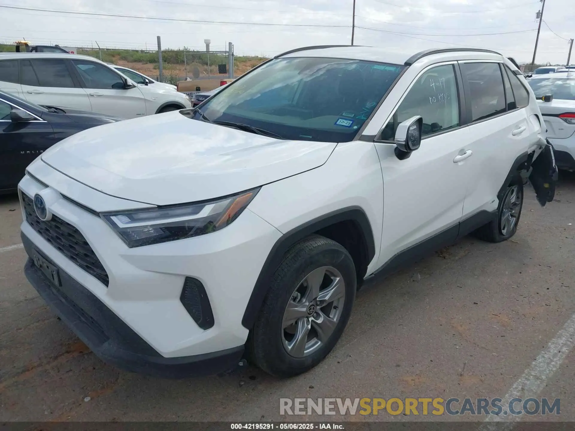 2 Photograph of a damaged car 2T3RWRFV1RW199646 TOYOTA RAV4 HYBRID 2024