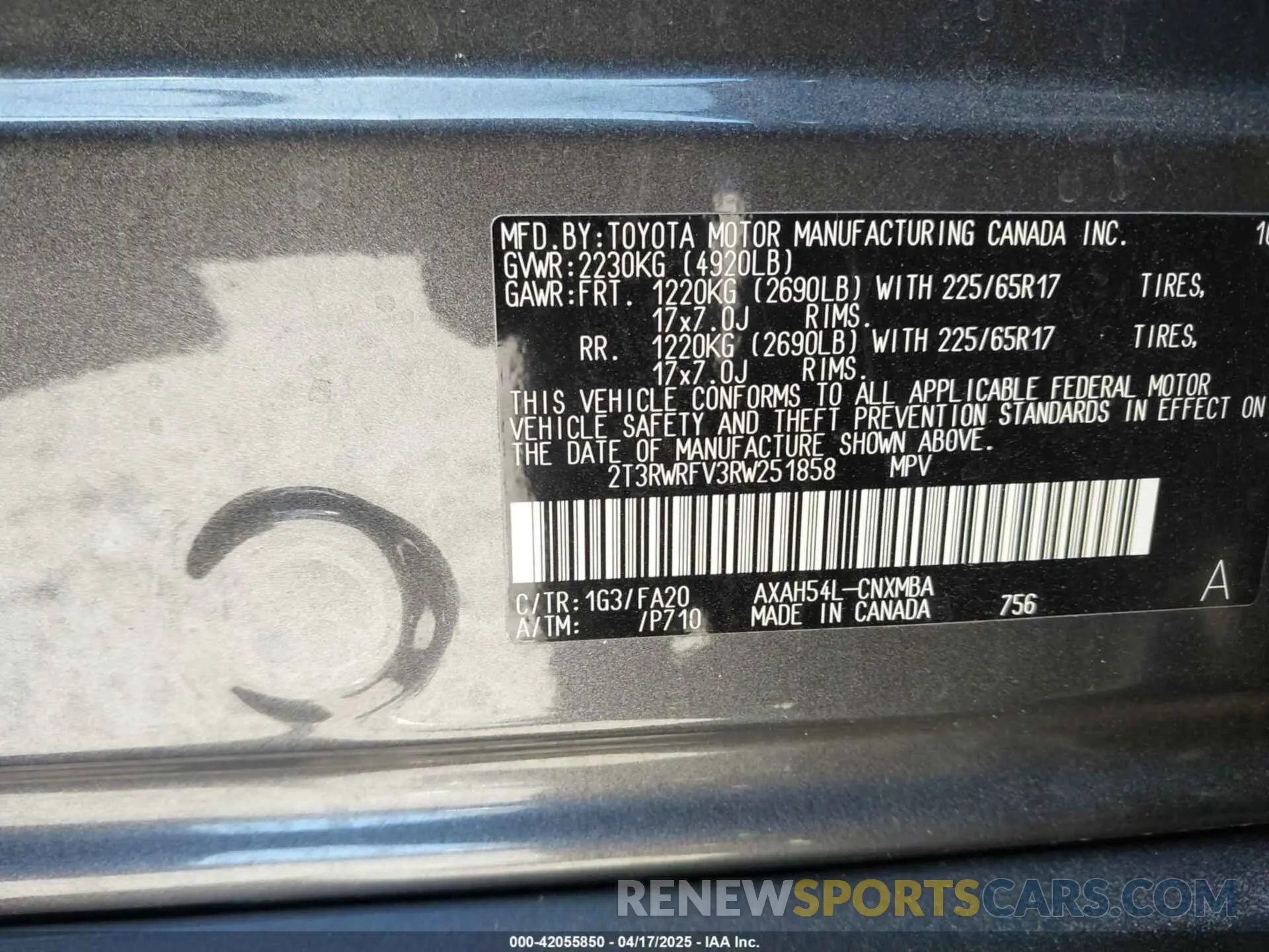 9 Photograph of a damaged car 2T3RWRFV3RW251858 TOYOTA RAV4 HYBRID 2024
