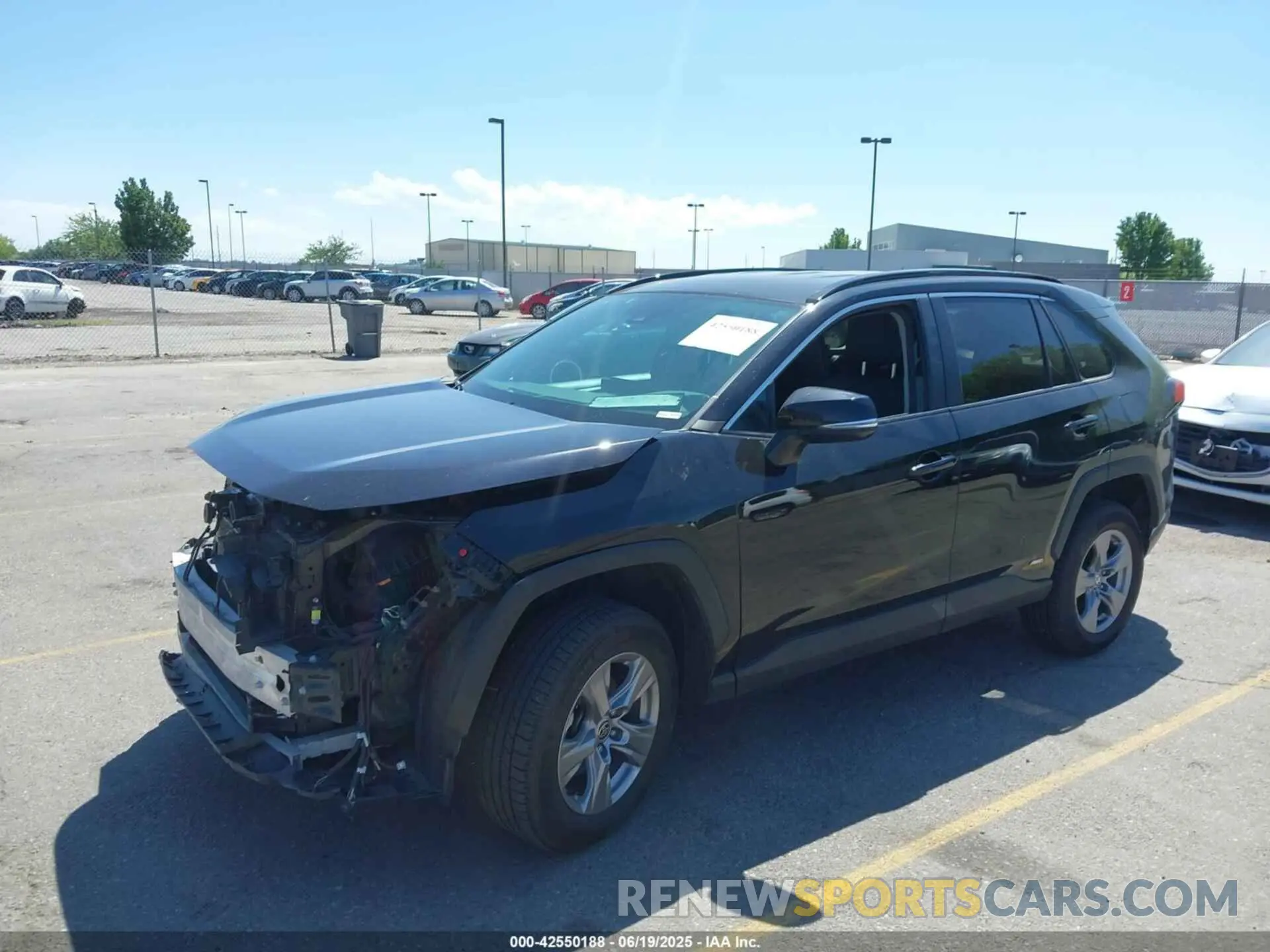 2 Photograph of a damaged car 2T3RWRFV4RW200935 TOYOTA RAV4 HYBRID 2024