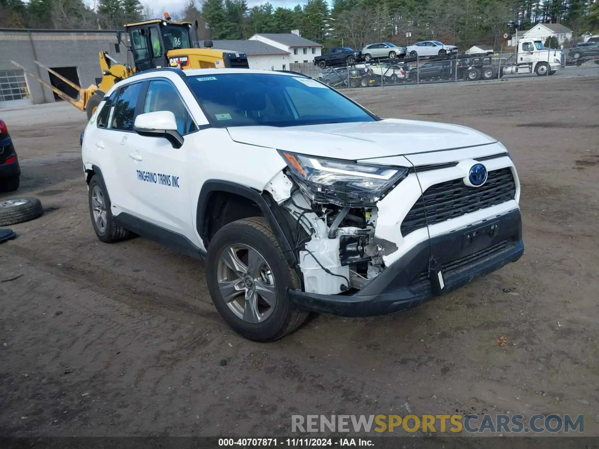 1 Photograph of a damaged car 2T3RWRFV5RW226055 TOYOTA RAV4 HYBRID 2024