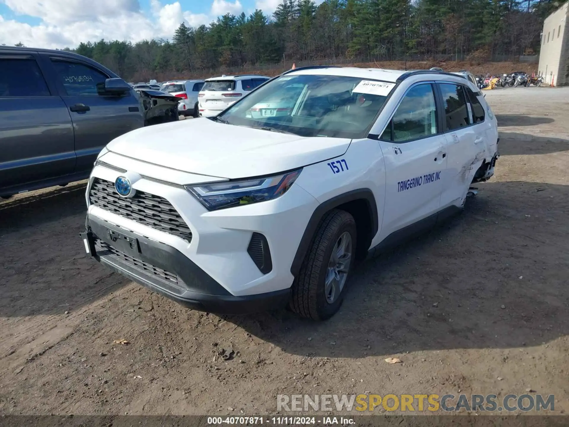 2 Photograph of a damaged car 2T3RWRFV5RW226055 TOYOTA RAV4 HYBRID 2024