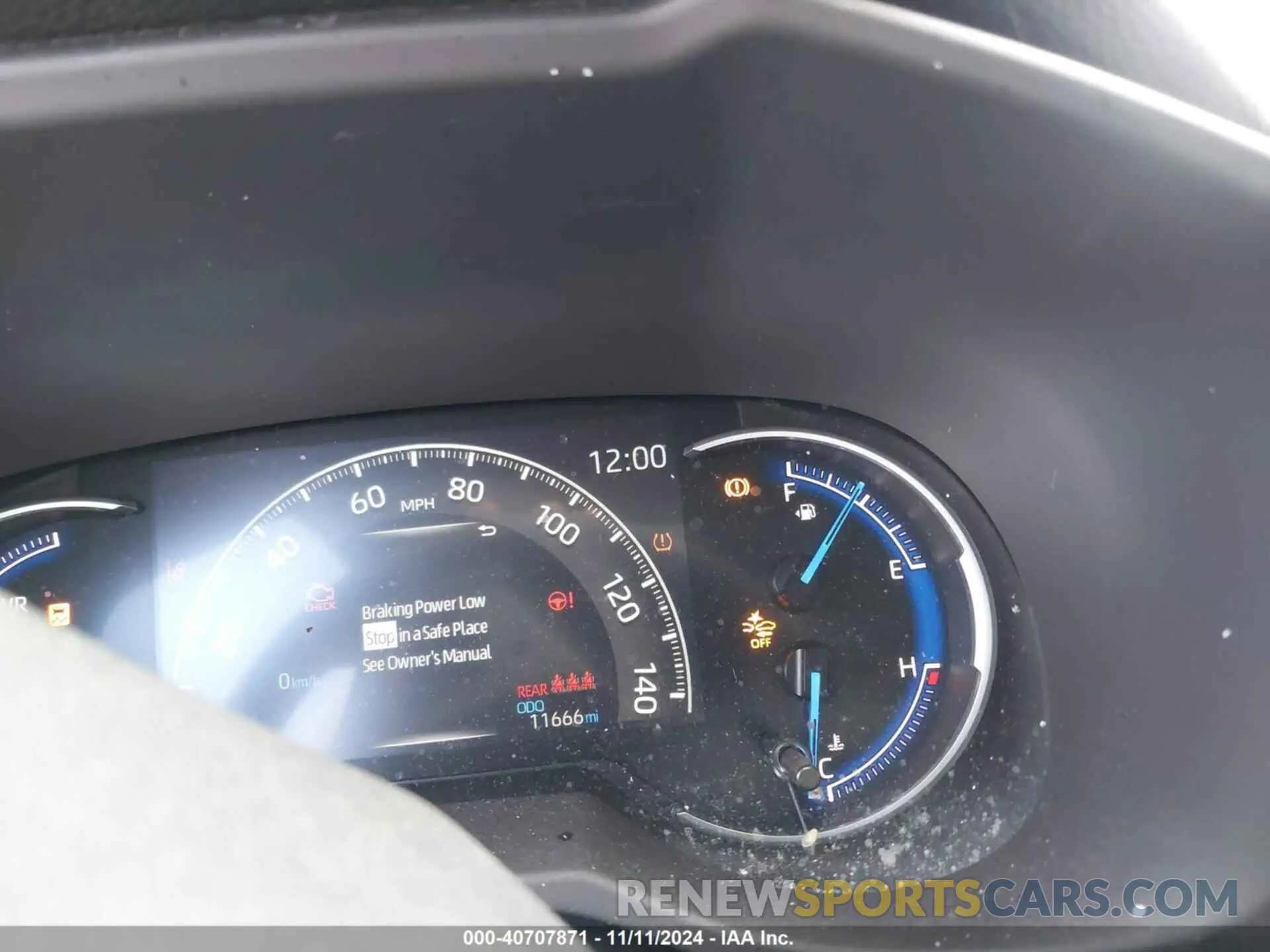 7 Photograph of a damaged car 2T3RWRFV5RW226055 TOYOTA RAV4 HYBRID 2024