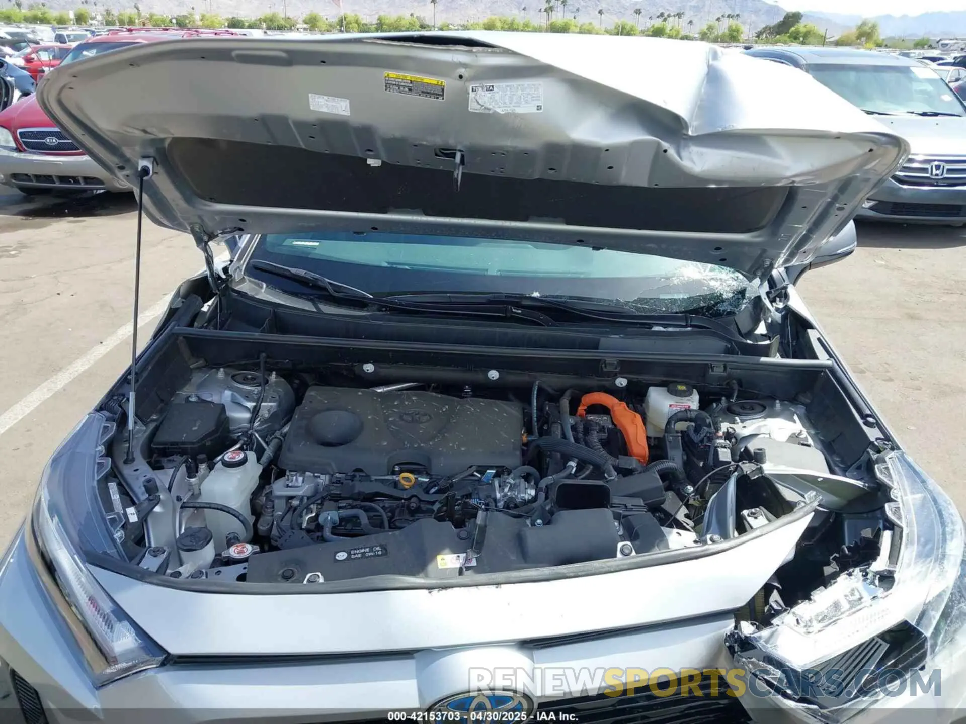 10 Photograph of a damaged car 2T3T6RFV9RW050861 TOYOTA RAV4 HYBRID 2024