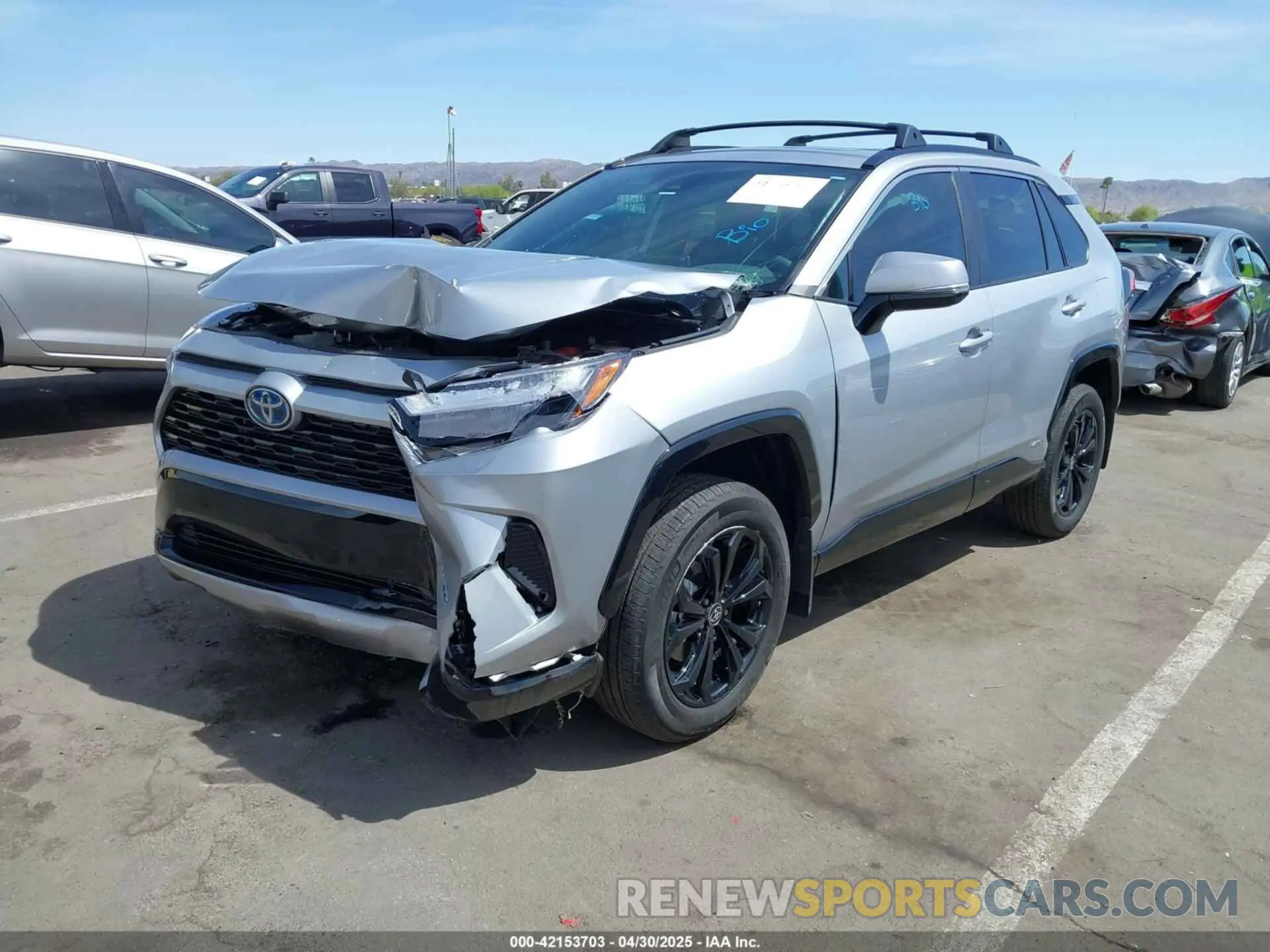 2 Photograph of a damaged car 2T3T6RFV9RW050861 TOYOTA RAV4 HYBRID 2024