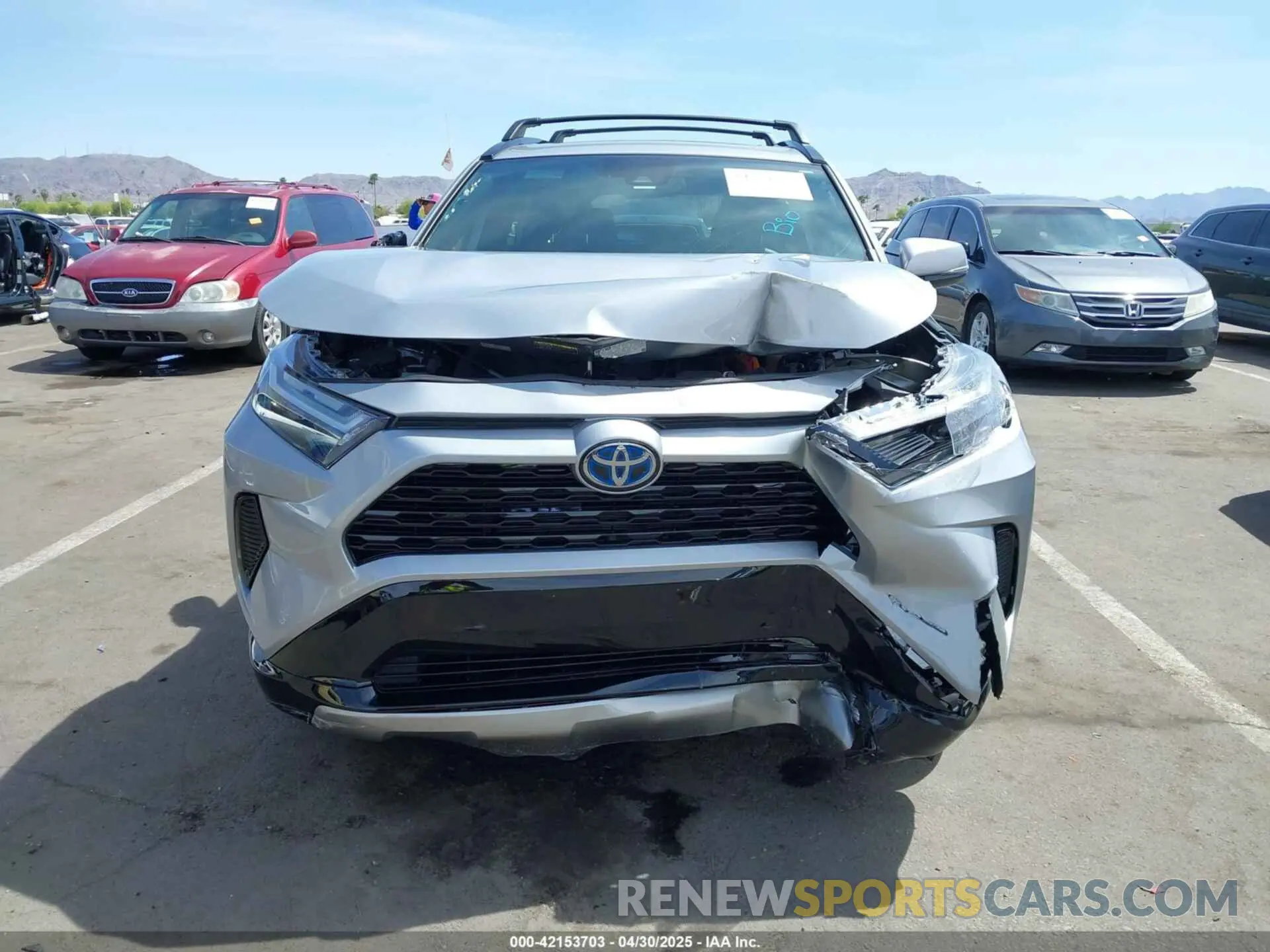 6 Photograph of a damaged car 2T3T6RFV9RW050861 TOYOTA RAV4 HYBRID 2024