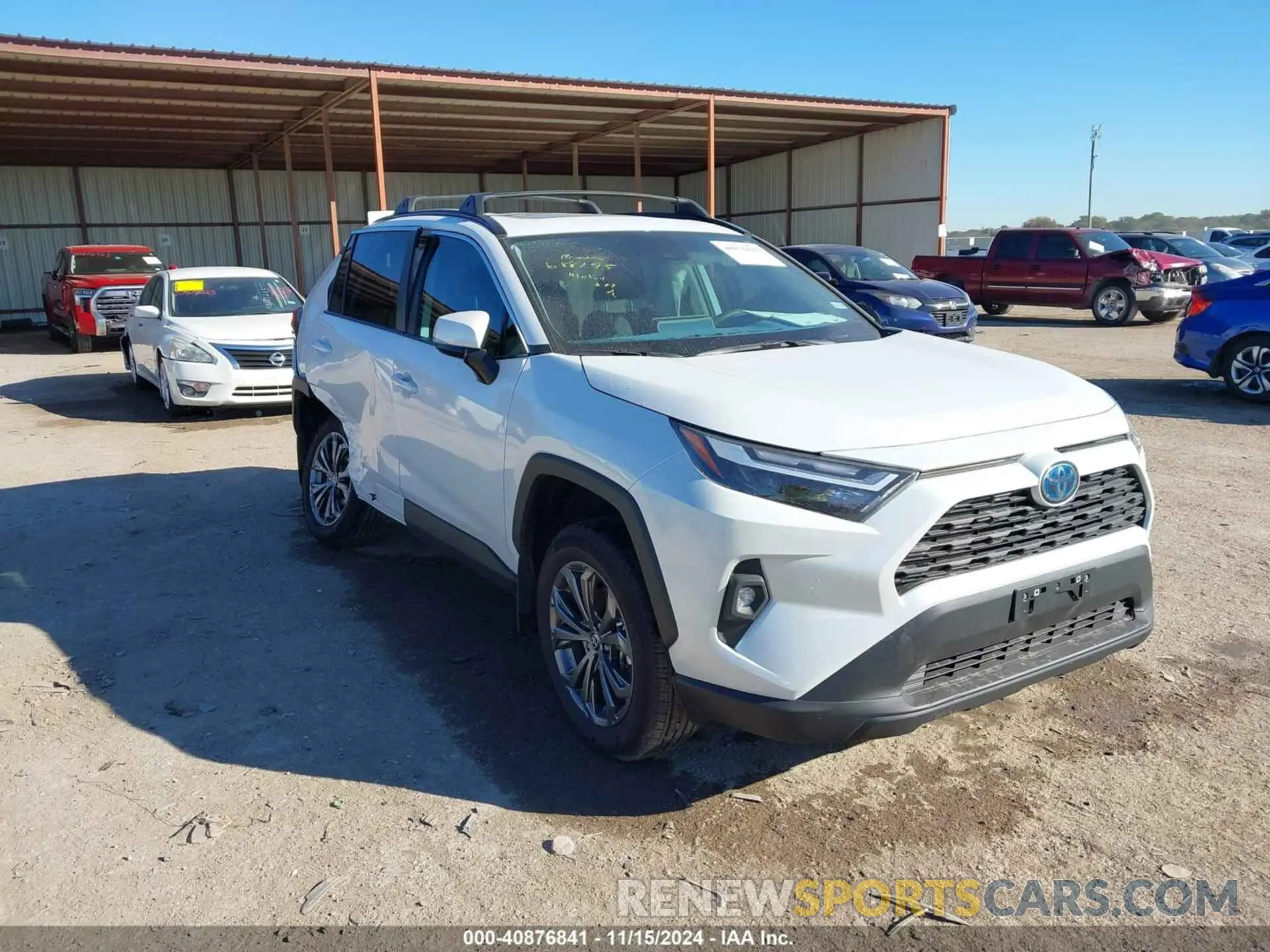 1 Photograph of a damaged car 4T3B6RFV9RU162684 TOYOTA RAV4 HYBRID 2024