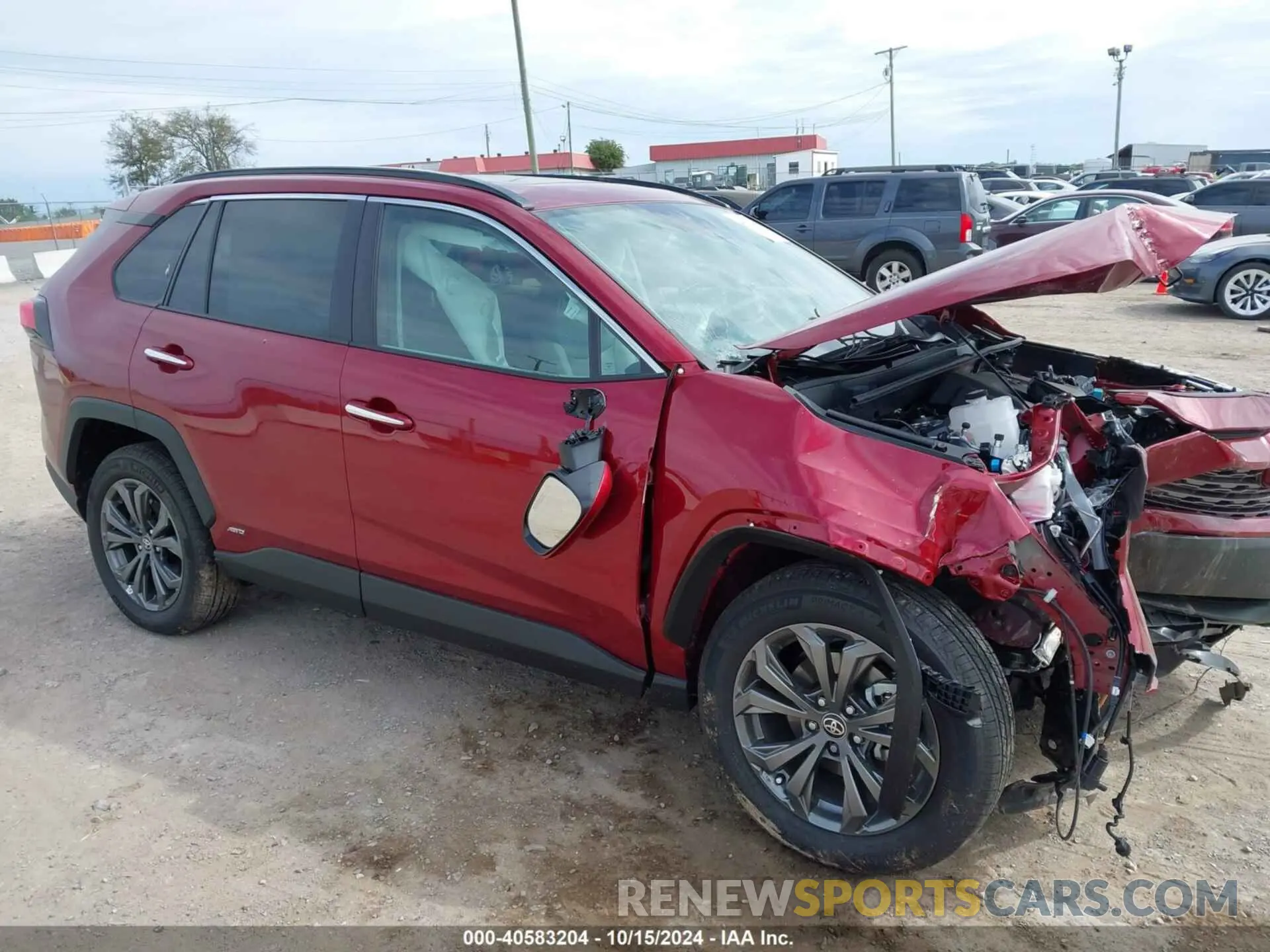 1 Photograph of a damaged car 4T3D6RFV3RU167534 TOYOTA RAV4 HYBRID 2024