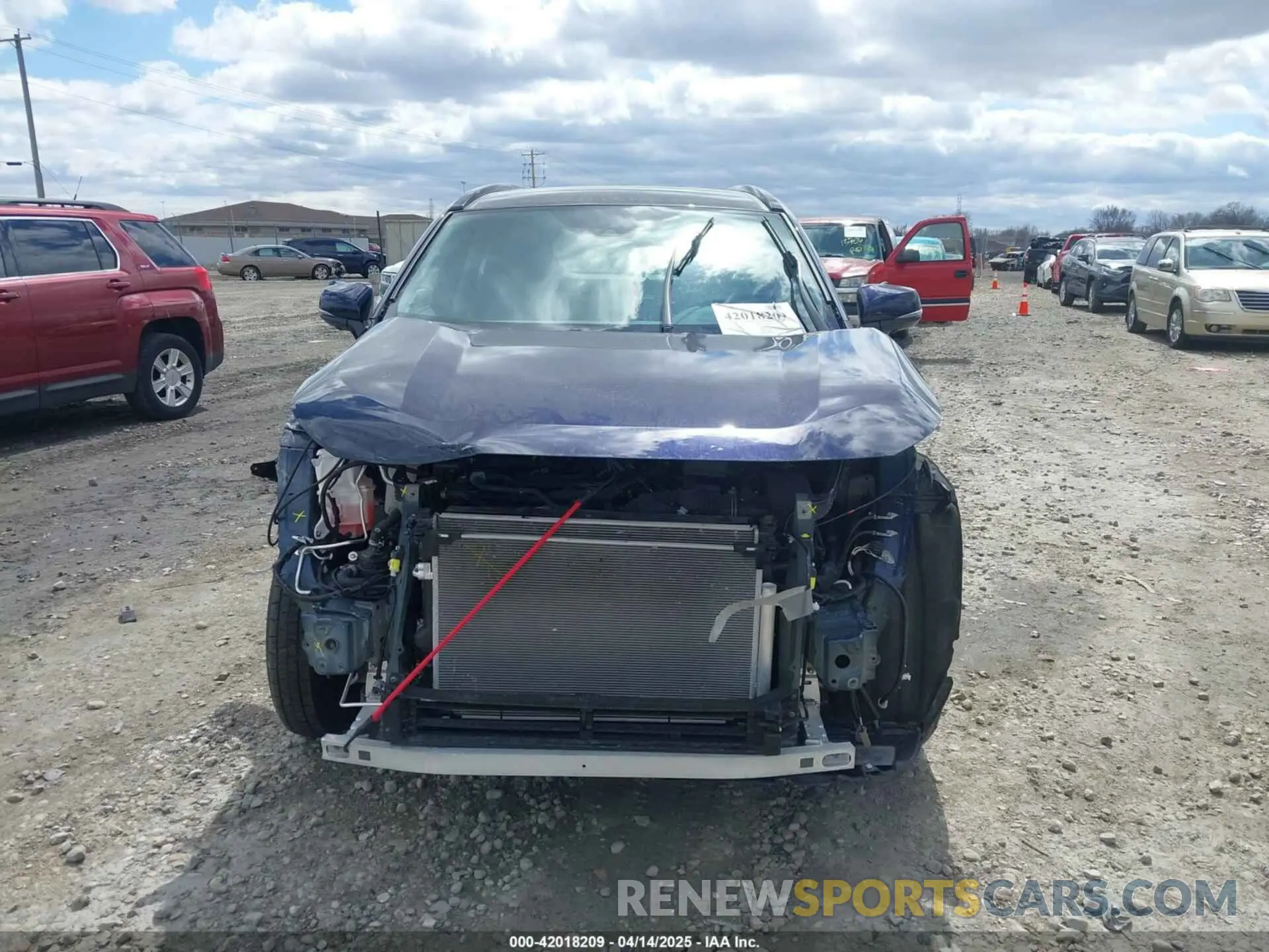 12 Photograph of a damaged car 4T3D6RFV5RU143932 TOYOTA RAV4 HYBRID 2024