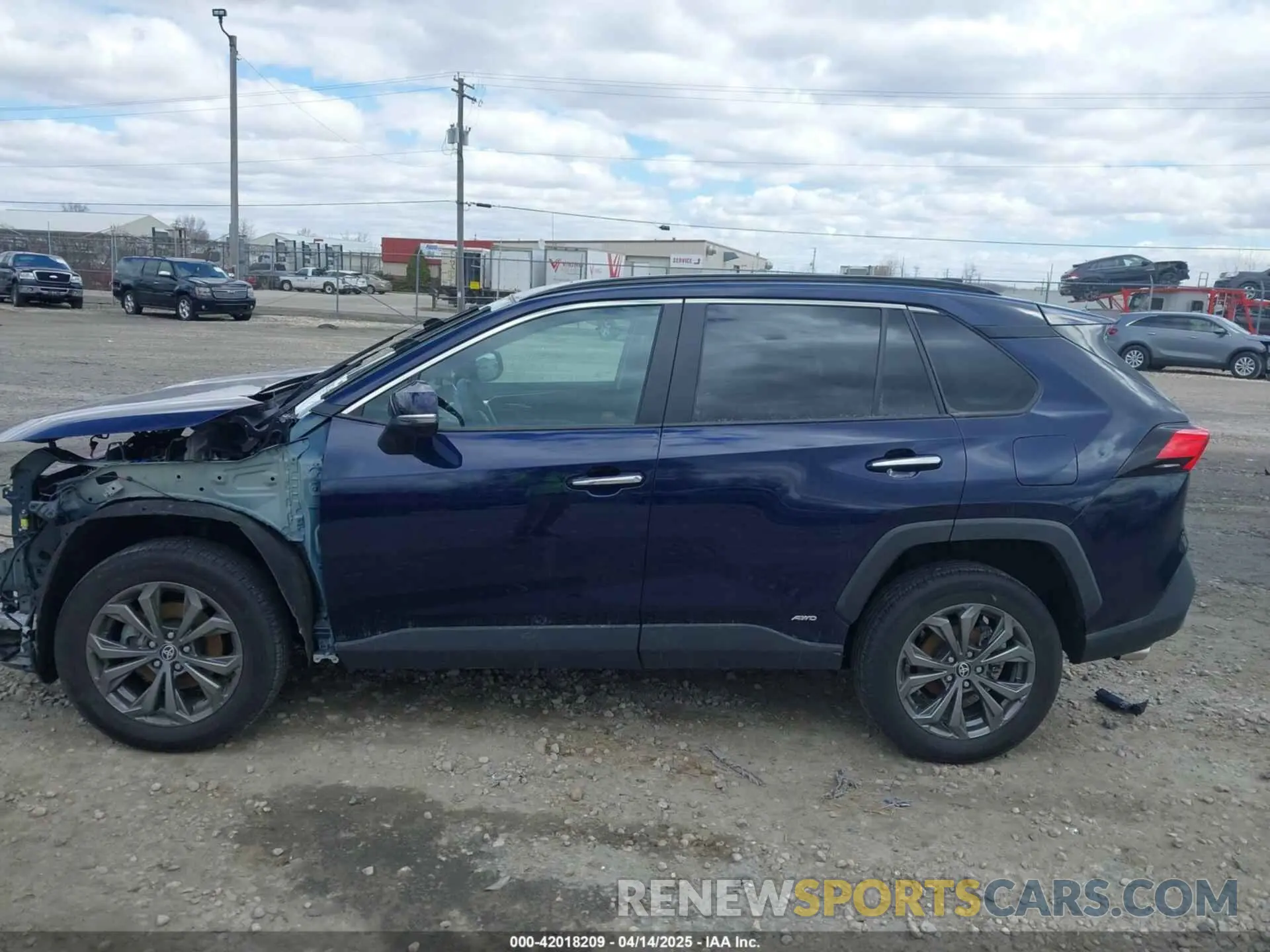 14 Photograph of a damaged car 4T3D6RFV5RU143932 TOYOTA RAV4 HYBRID 2024