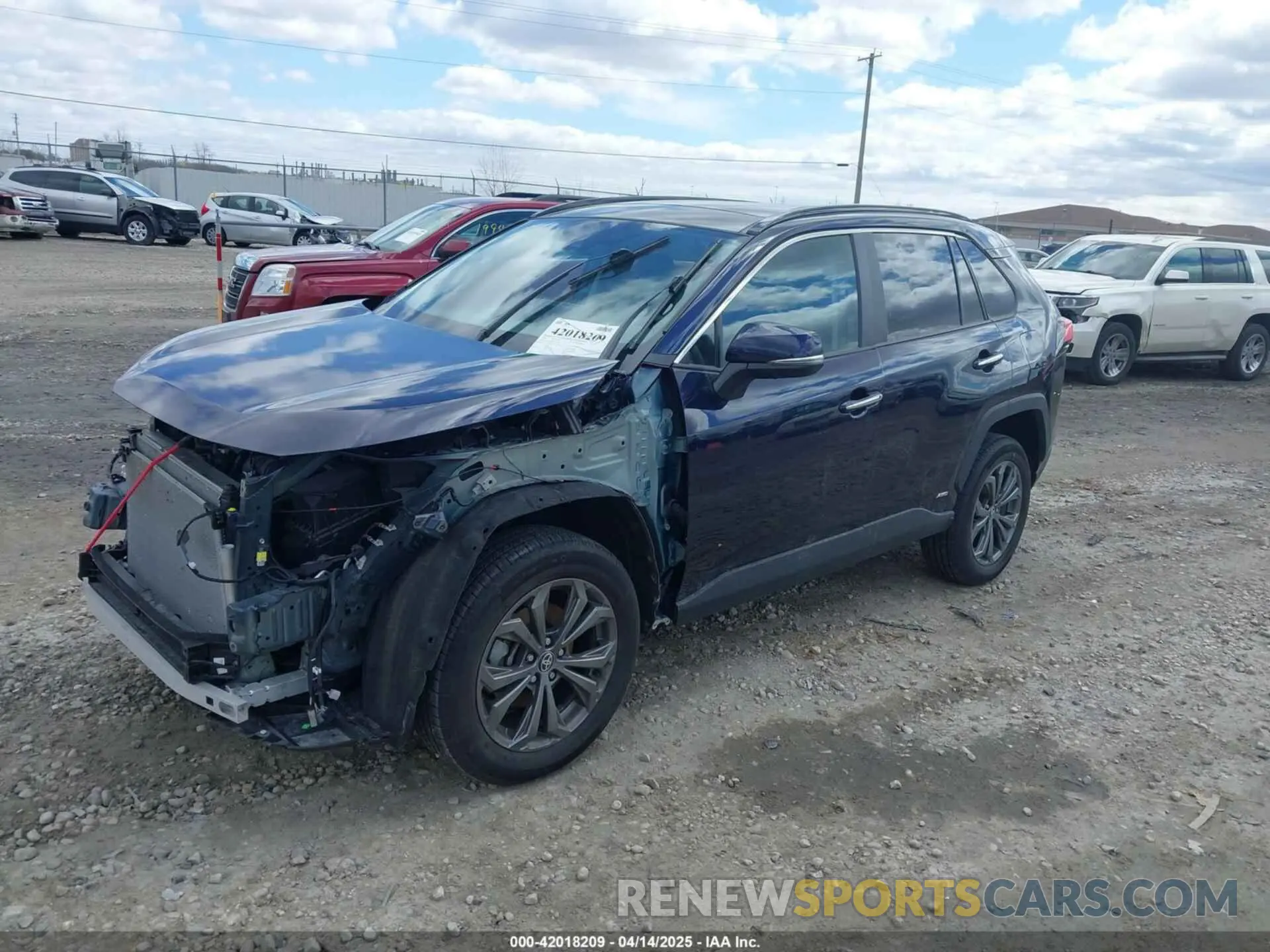 2 Photograph of a damaged car 4T3D6RFV5RU143932 TOYOTA RAV4 HYBRID 2024