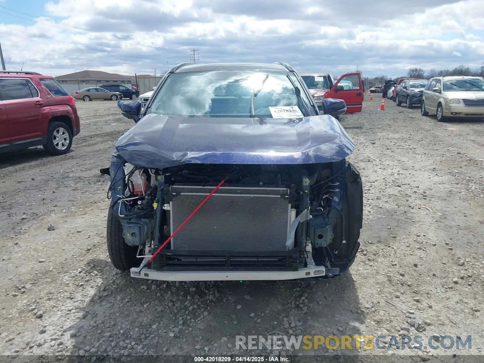 6 Photograph of a damaged car 4T3D6RFV5RU143932 TOYOTA RAV4 HYBRID 2024