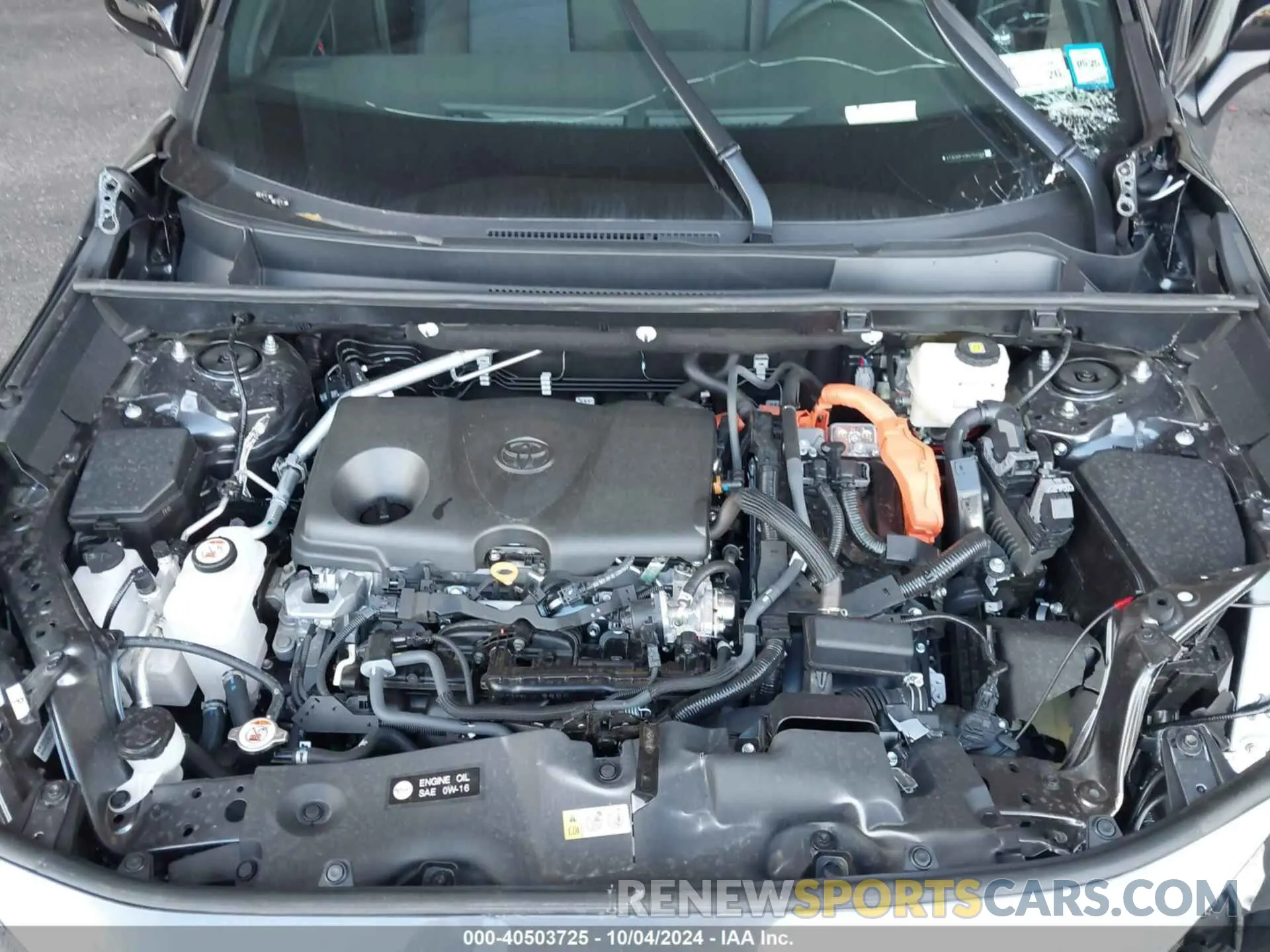 10 Photograph of a damaged car 4T3E6RFV3RU154268 TOYOTA RAV4 HYBRID 2024