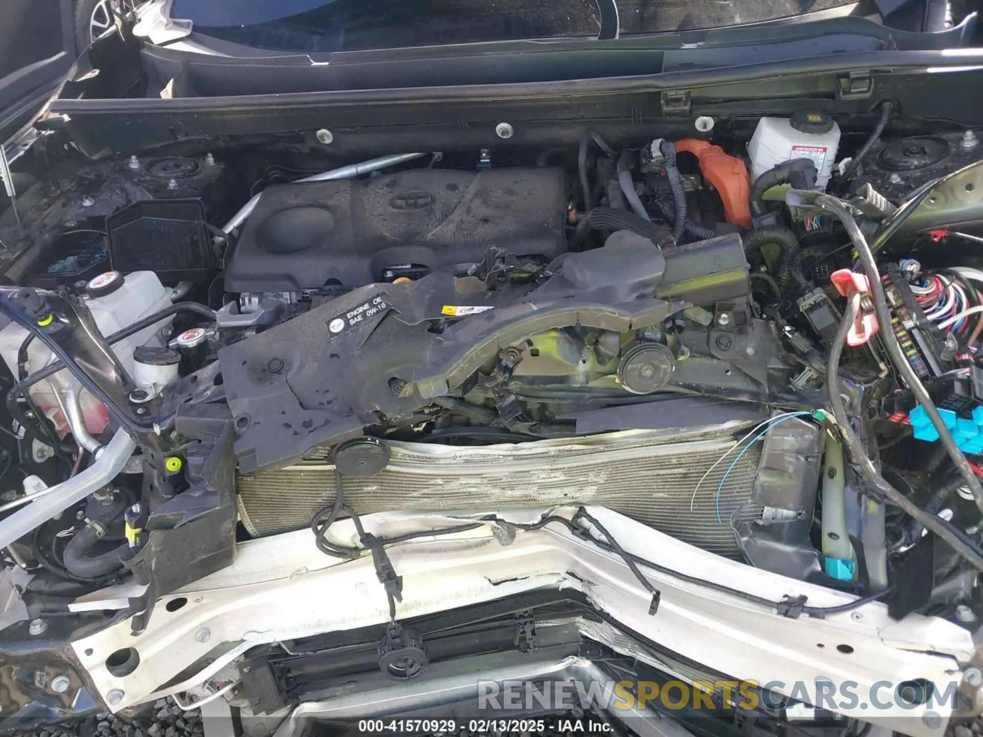 10 Photograph of a damaged car 4T3LWRFV1RU121874 TOYOTA RAV4 HYBRID 2024