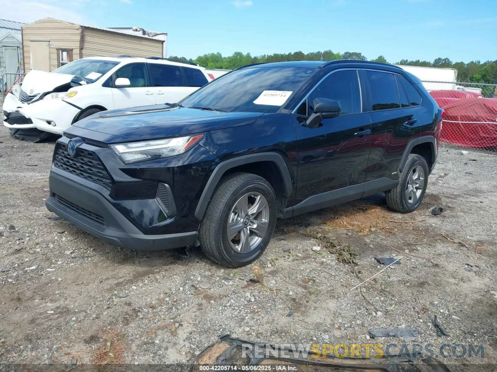 2 Photograph of a damaged car 4T3LWRFV1RU128503 TOYOTA RAV4 HYBRID 2024