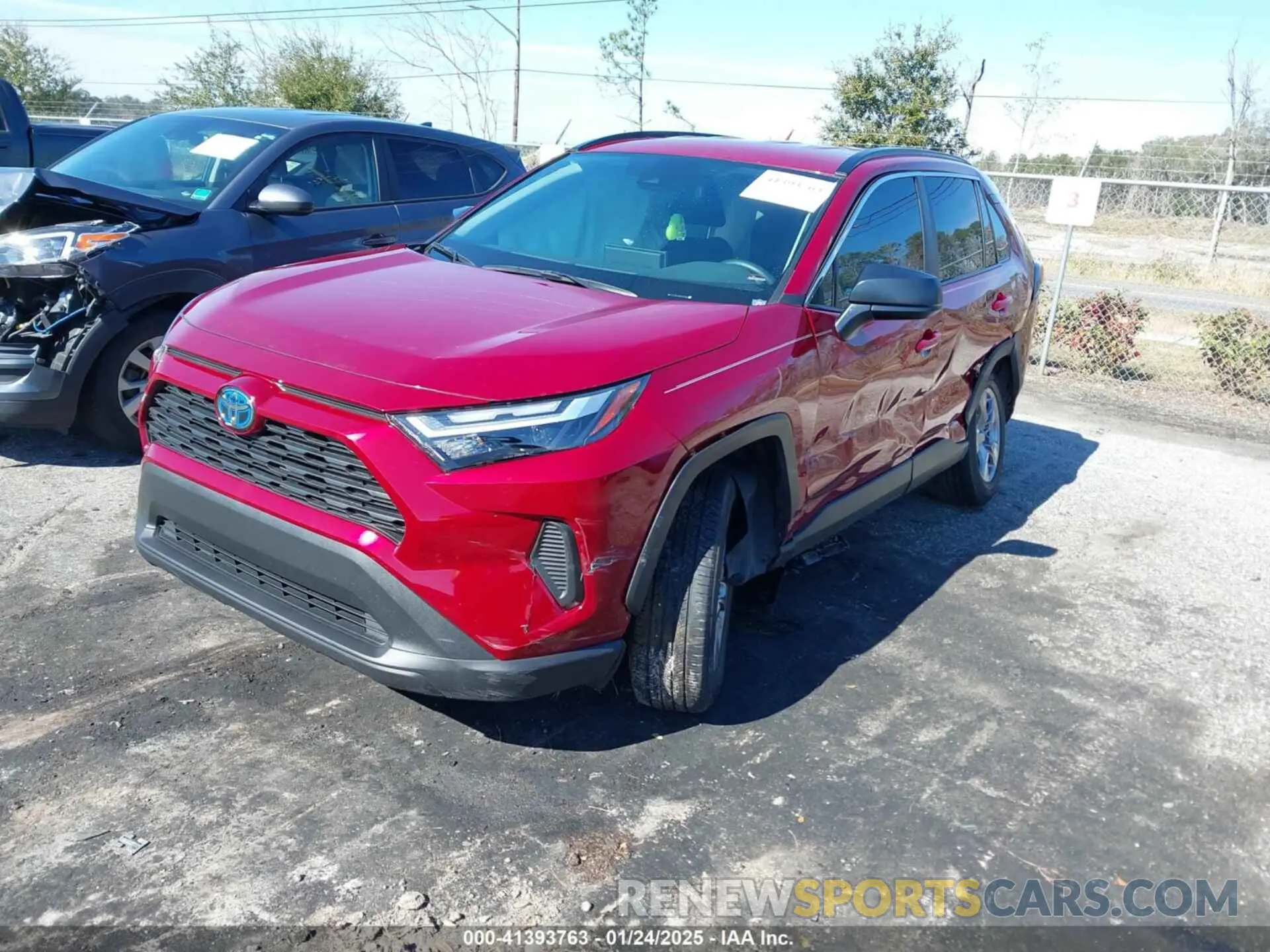 2 Photograph of a damaged car 4T3LWRFV2RU122564 TOYOTA RAV4 HYBRID 2024
