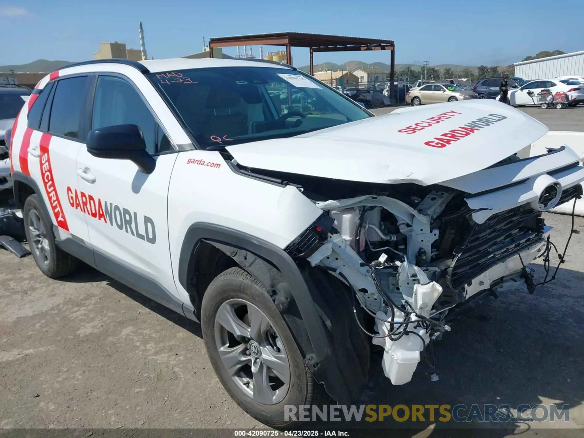 1 Photograph of a damaged car 4T3LWRFV6RU160007 TOYOTA RAV4 HYBRID 2024