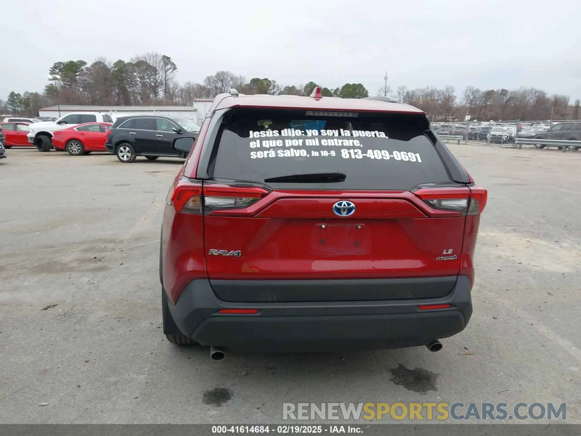 16 Photograph of a damaged car 4T3LWRFV7RU136279 TOYOTA RAV4 HYBRID 2024