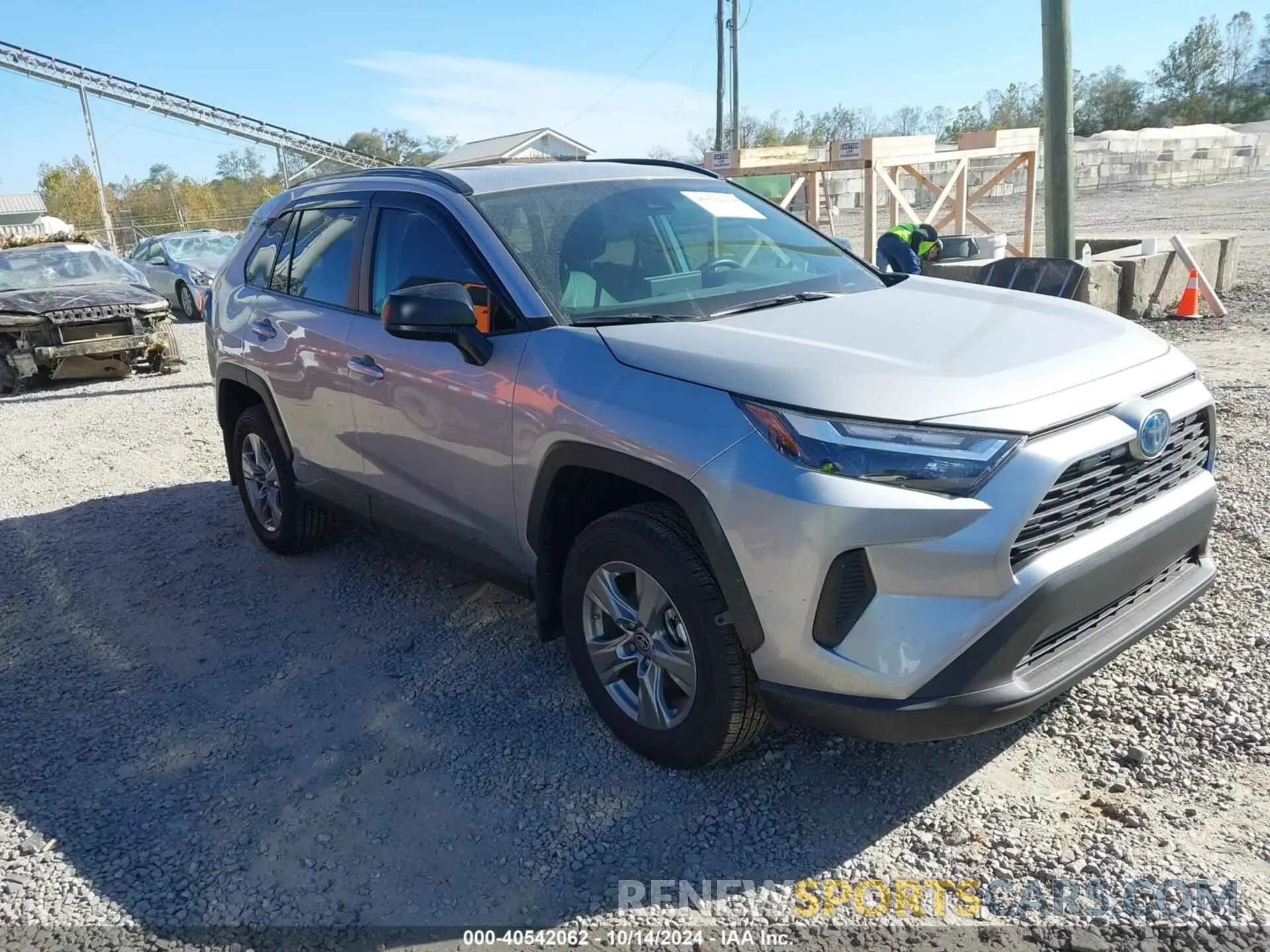 1 Photograph of a damaged car 4T3LWRFV8RU143922 TOYOTA RAV4 HYBRID 2024