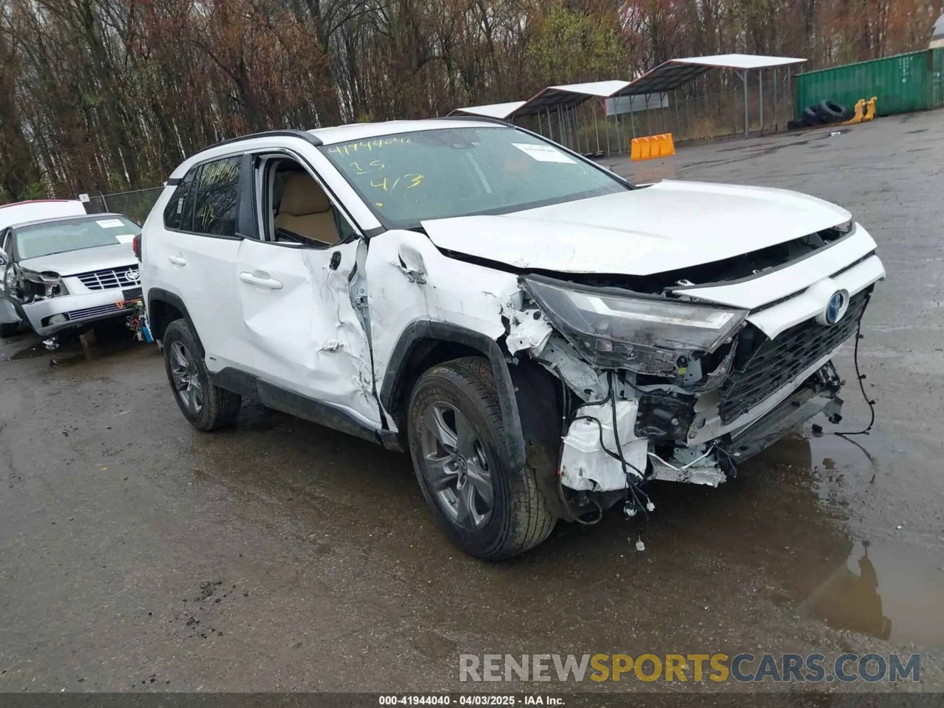1 Photograph of a damaged car 4T3LWRFVXRU130654 TOYOTA RAV4 HYBRID 2024