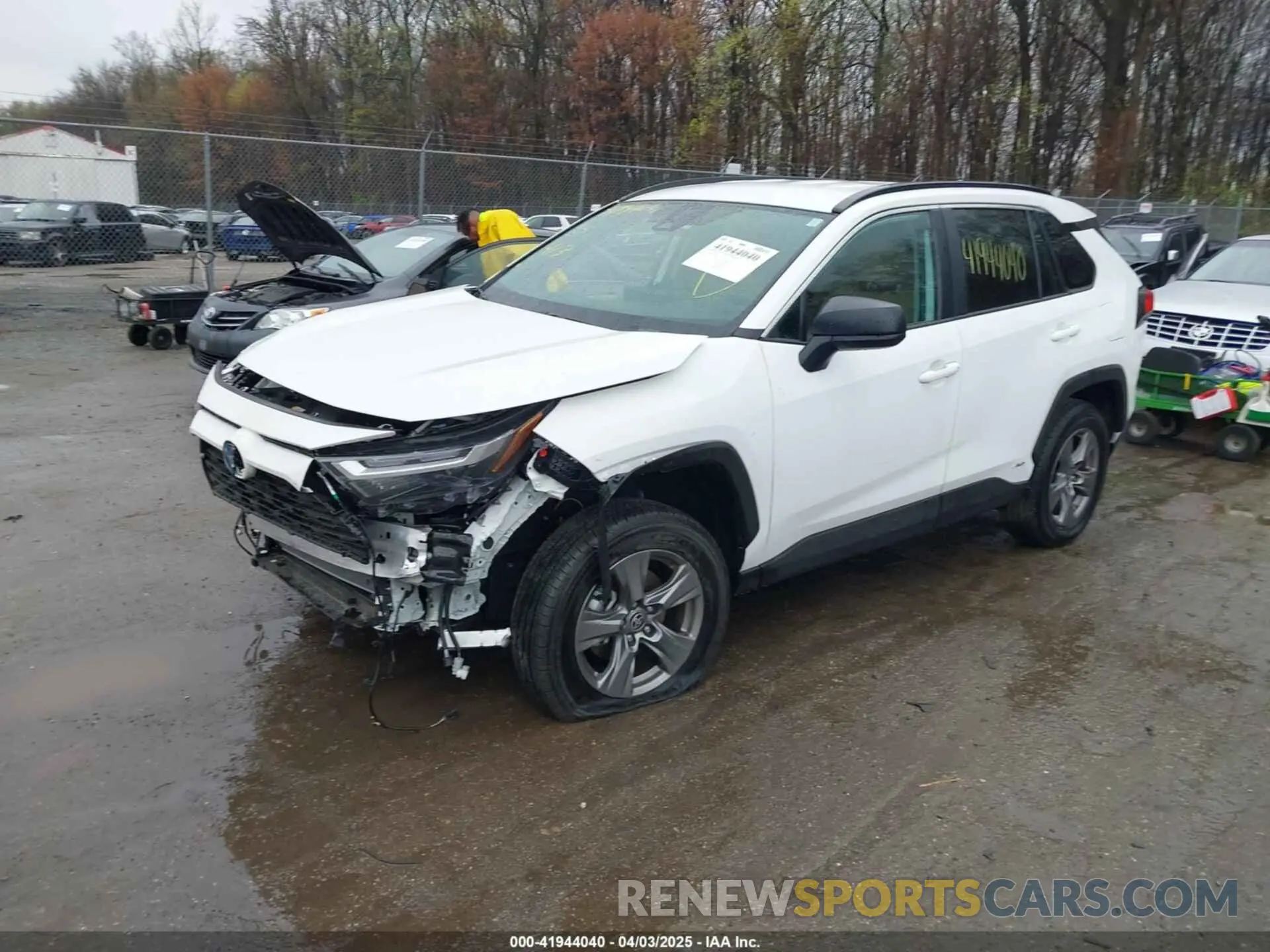 2 Photograph of a damaged car 4T3LWRFVXRU130654 TOYOTA RAV4 HYBRID 2024