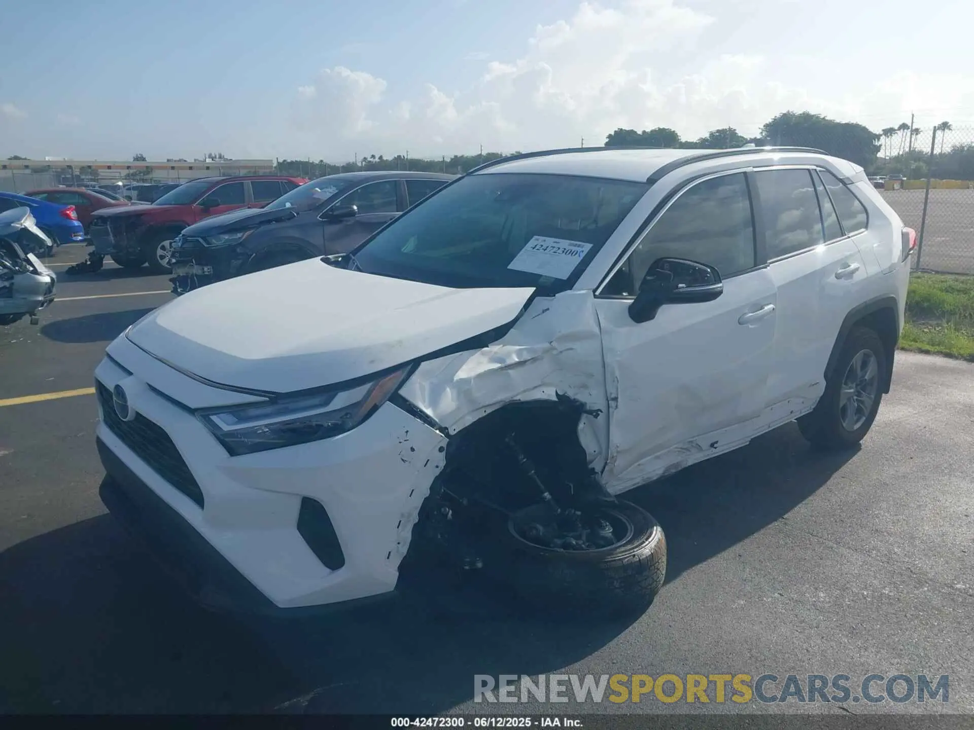 2 Photograph of a damaged car 4T3MWRFV6RU128372 TOYOTA RAV4 HYBRID 2024