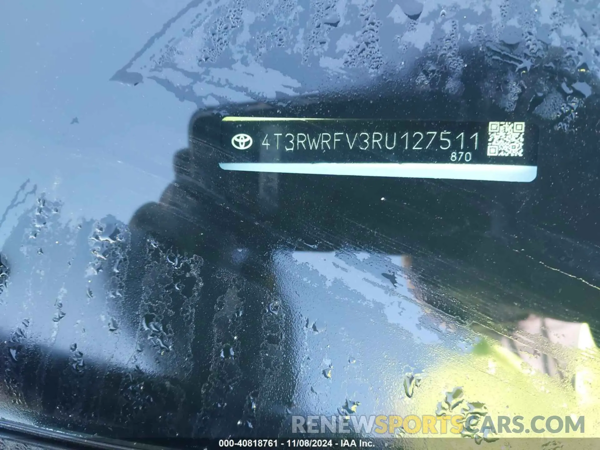 9 Photograph of a damaged car 4T3RWRFV3RU127511 TOYOTA RAV4 HYBRID 2024