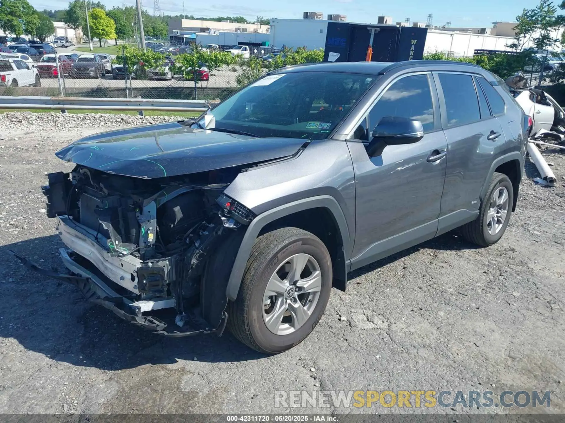 2 Photograph of a damaged car 4T3RWRFV5RU117417 TOYOTA RAV4 HYBRID 2024