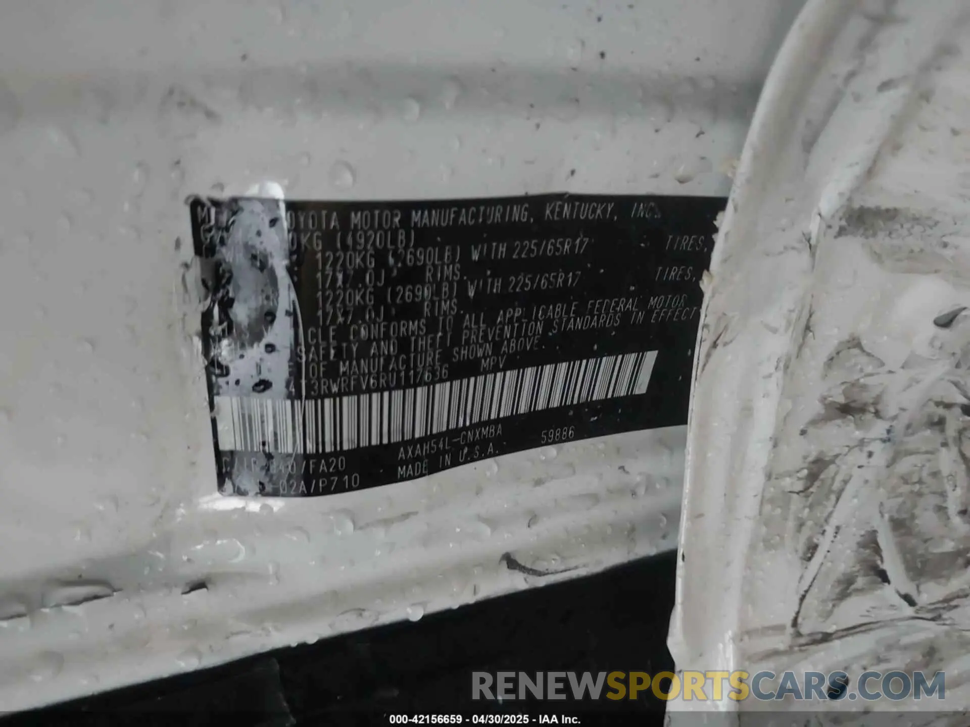 9 Photograph of a damaged car 4T3RWRFV6RU117636 TOYOTA RAV4 HYBRID 2024