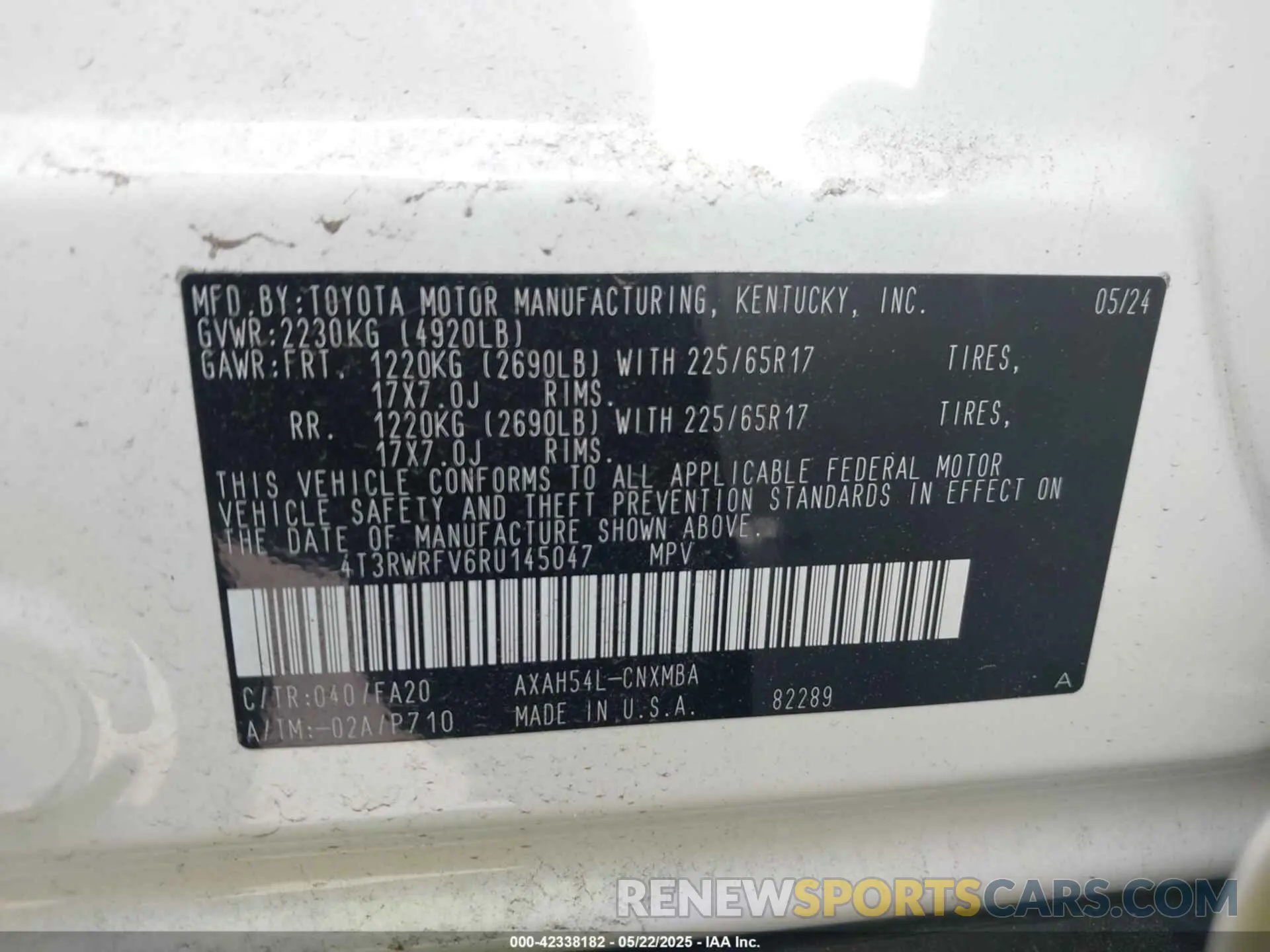 9 Photograph of a damaged car 4T3RWRFV6RU145047 TOYOTA RAV4 HYBRID 2024