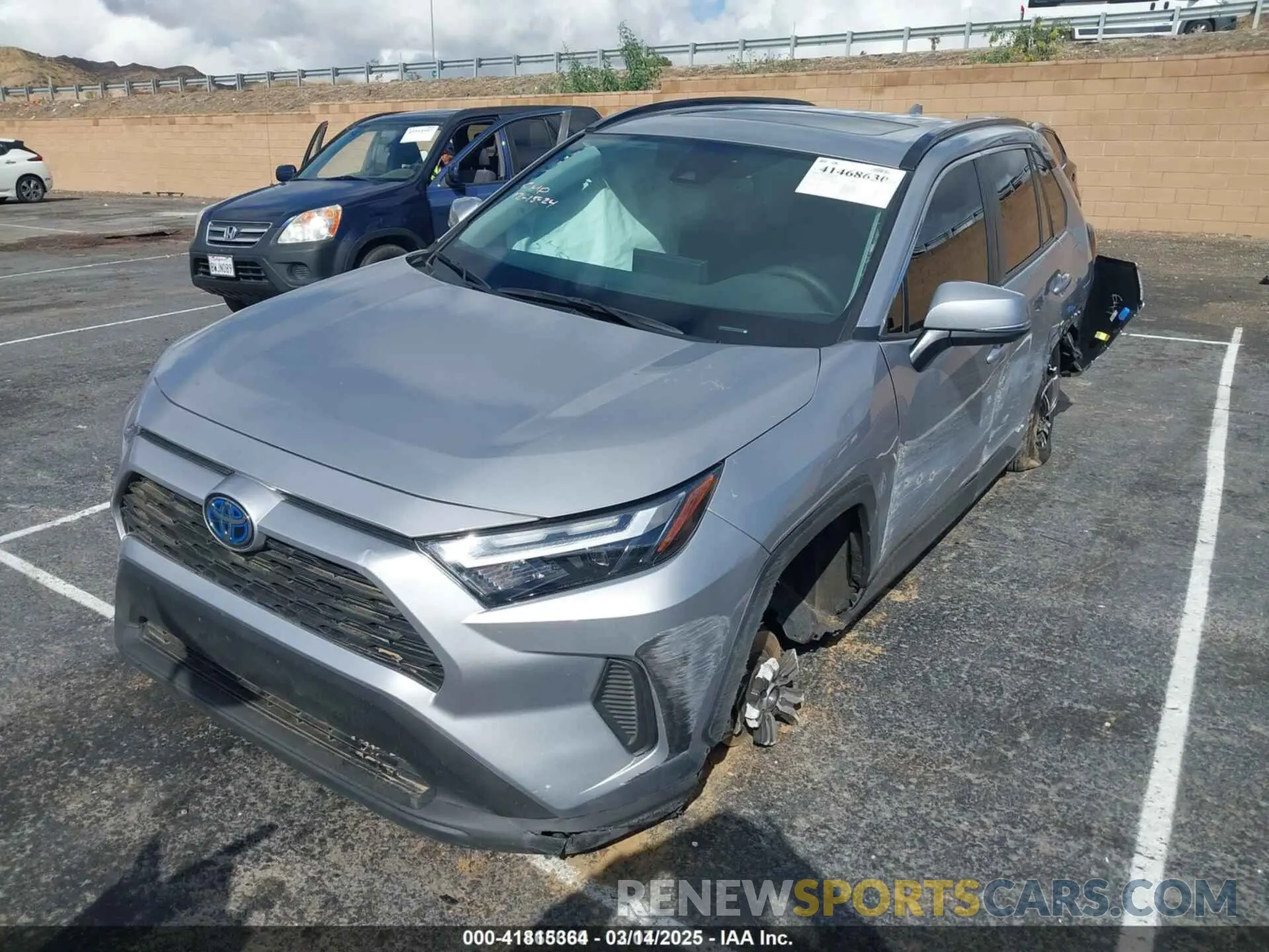 2 Photograph of a damaged car 4T3RWRFV7RU145753 TOYOTA RAV4 HYBRID 2024