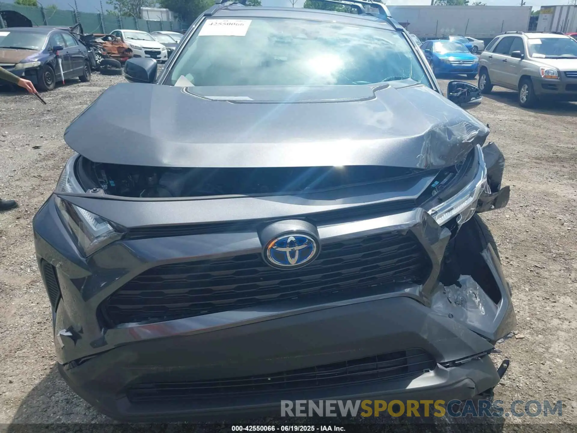 12 Photograph of a damaged car 4T3RWRFV8RU111725 TOYOTA RAV4 HYBRID 2024