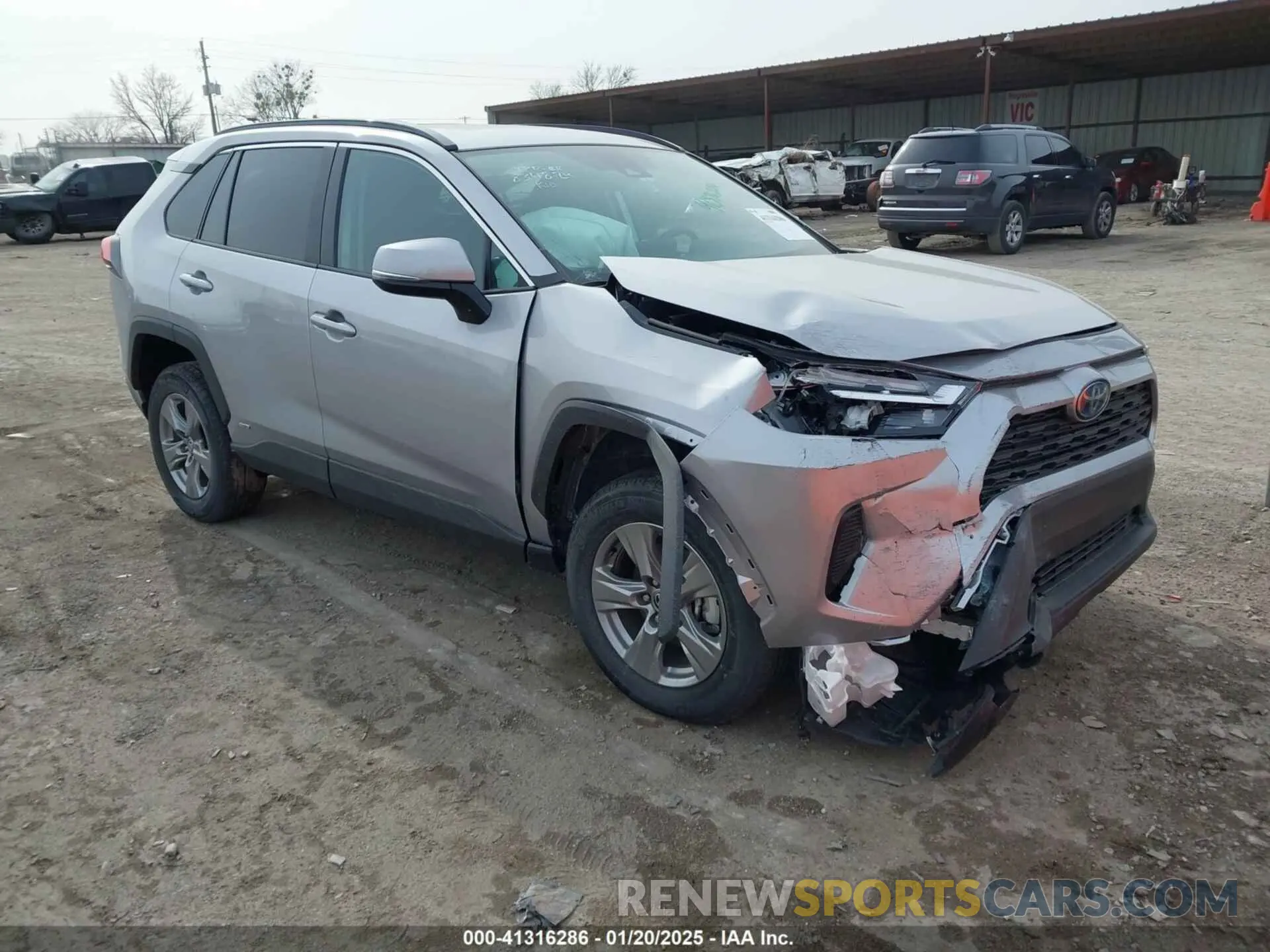 1 Photograph of a damaged car 4T3RWRFV8RU146944 TOYOTA RAV4 HYBRID 2024