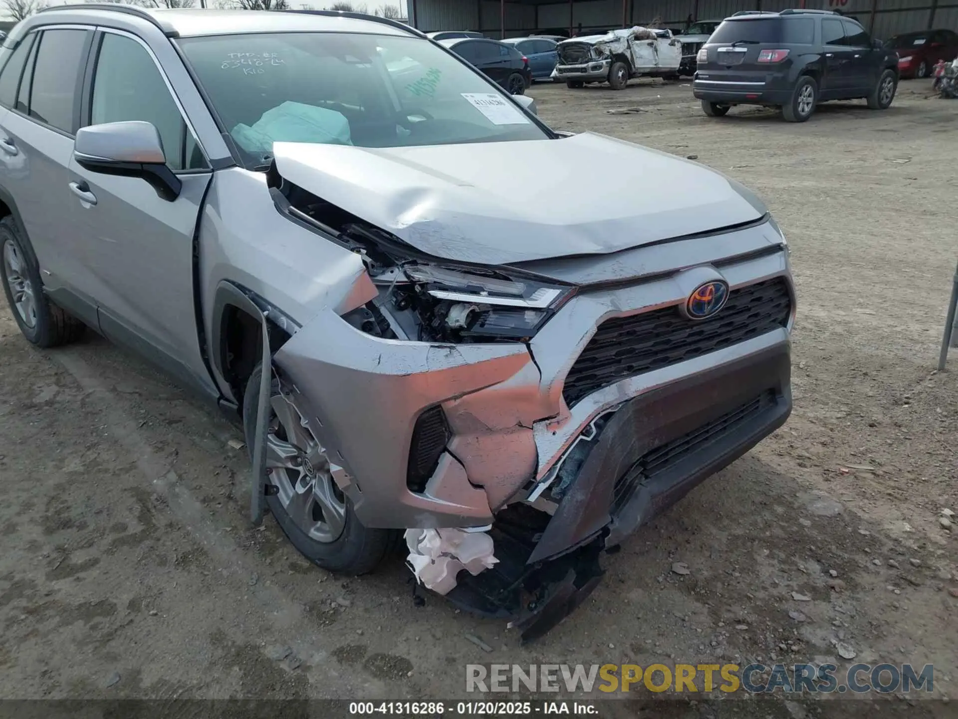 6 Photograph of a damaged car 4T3RWRFV8RU146944 TOYOTA RAV4 HYBRID 2024