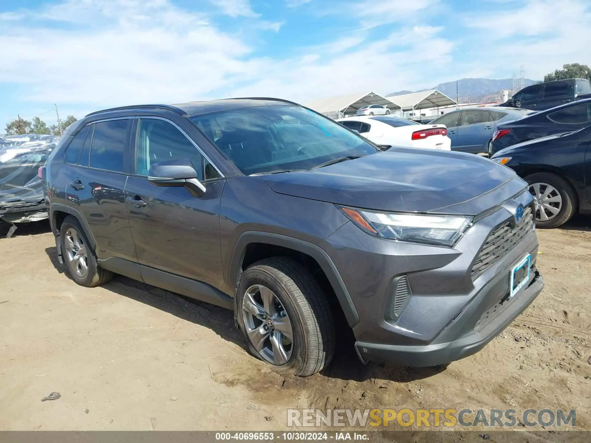 1 Photograph of a damaged car 4T3RWRFV9RU121065 TOYOTA RAV4 HYBRID 2024