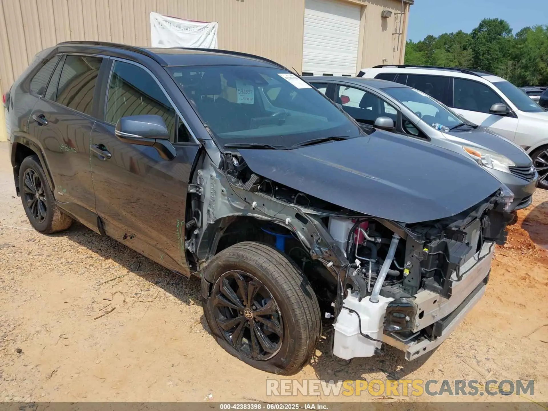 1 Photograph of a damaged car 4T3T6RFV4RU144159 TOYOTA RAV4 HYBRID 2024