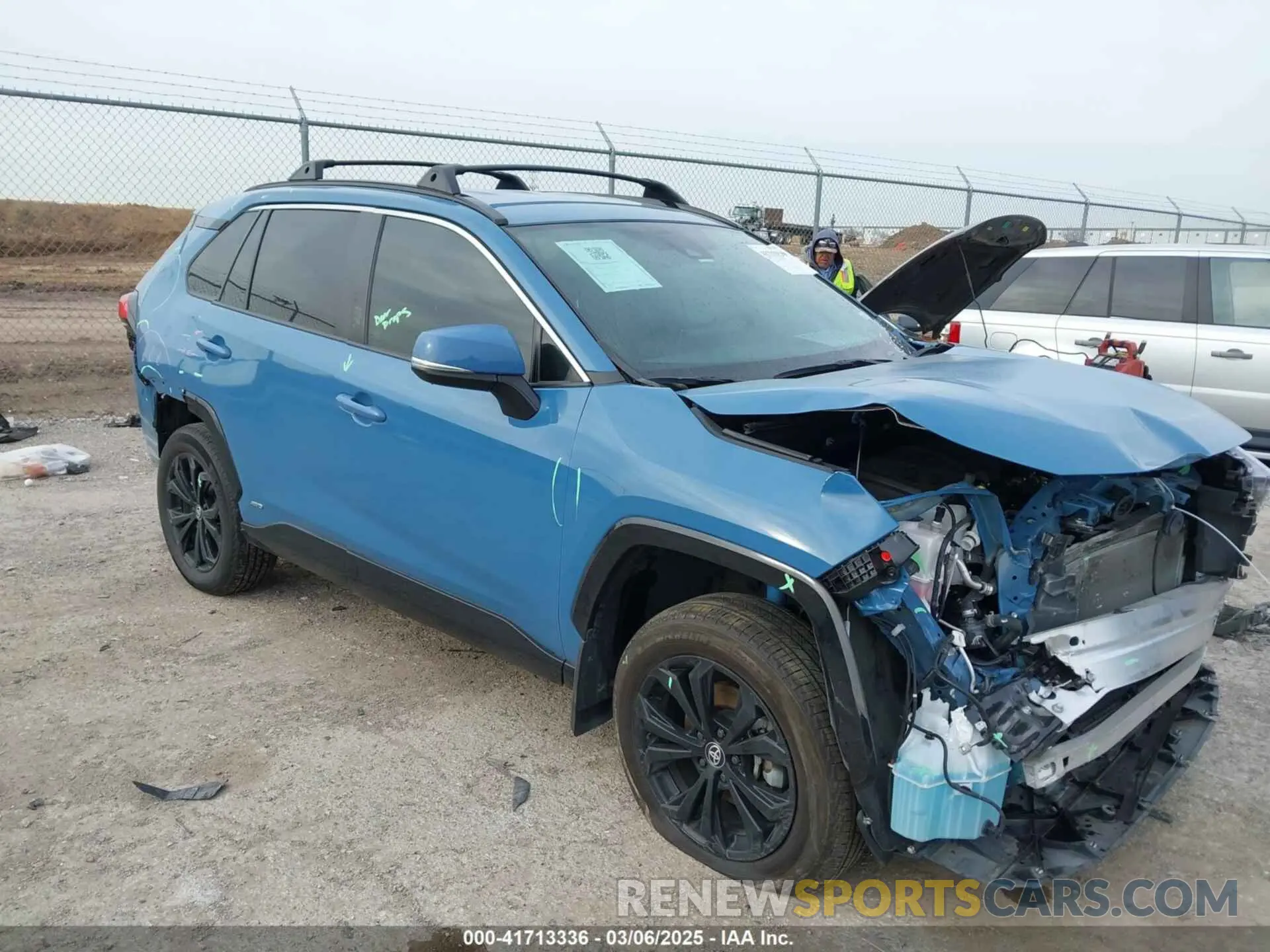 1 Photograph of a damaged car 4T3T6RFV6RU153199 TOYOTA RAV4 HYBRID 2024