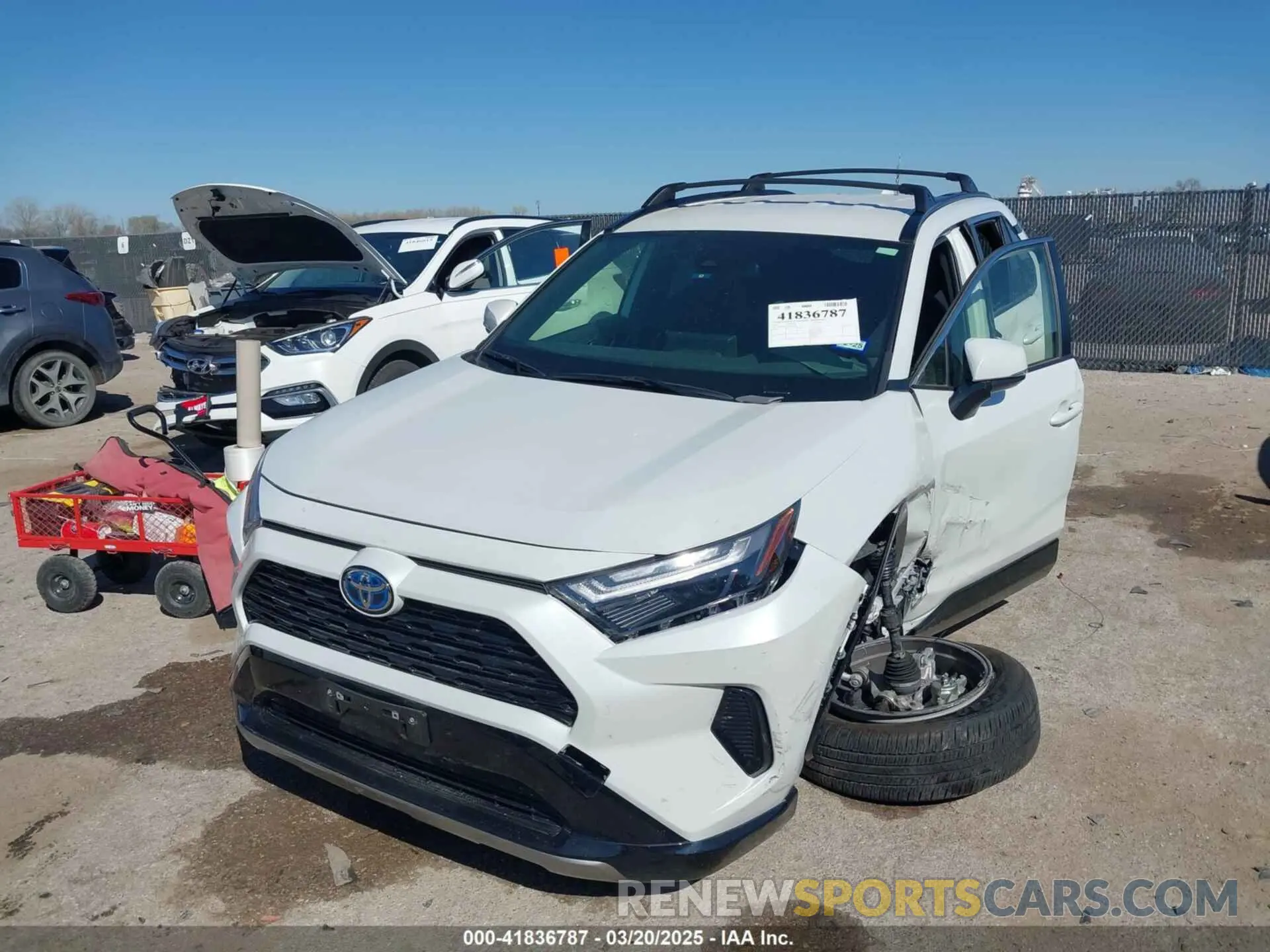 2 Photograph of a damaged car JTM16RFV3RJ042759 TOYOTA RAV4 HYBRID 2024