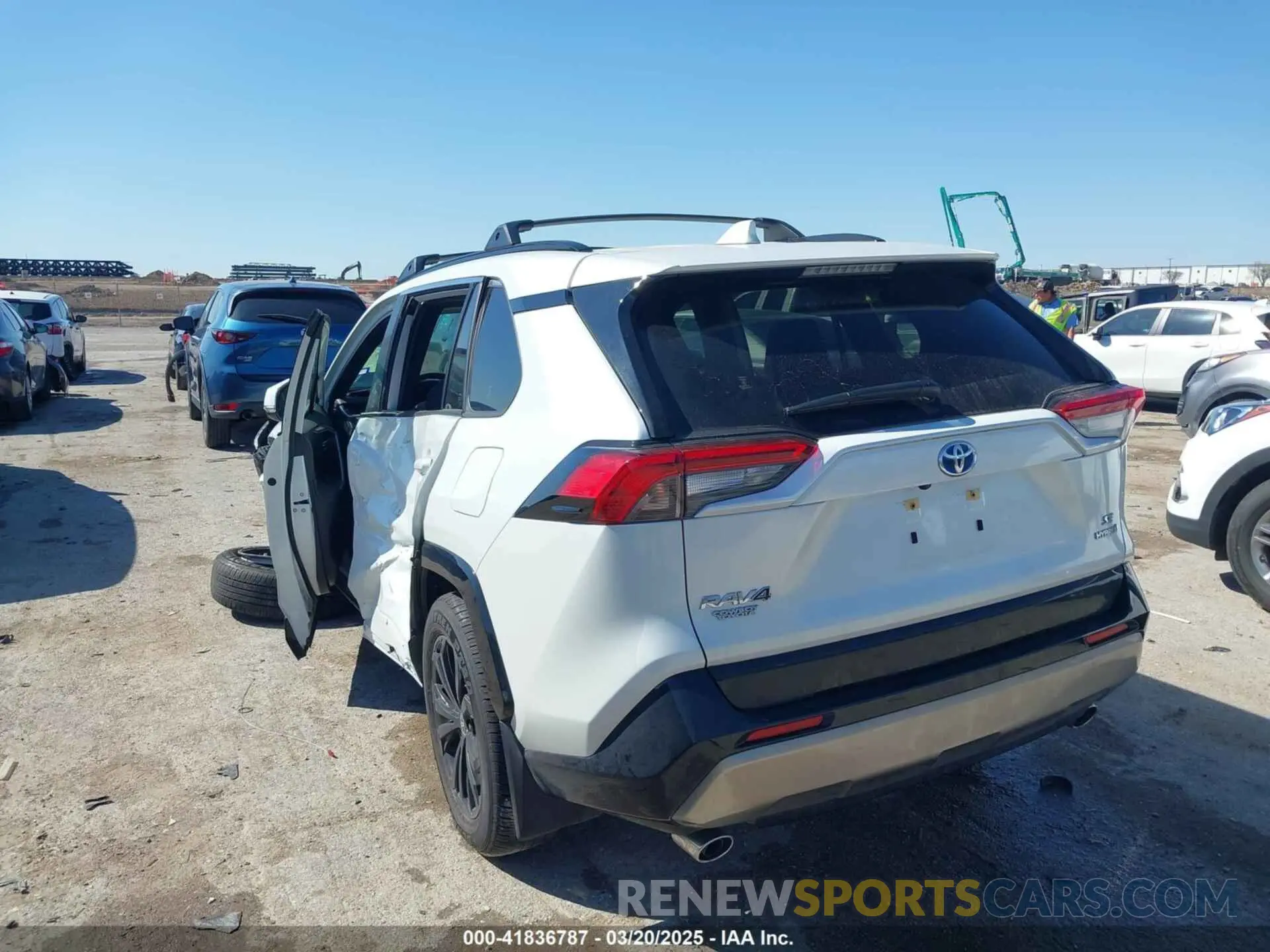 3 Photograph of a damaged car JTM16RFV3RJ042759 TOYOTA RAV4 HYBRID 2024