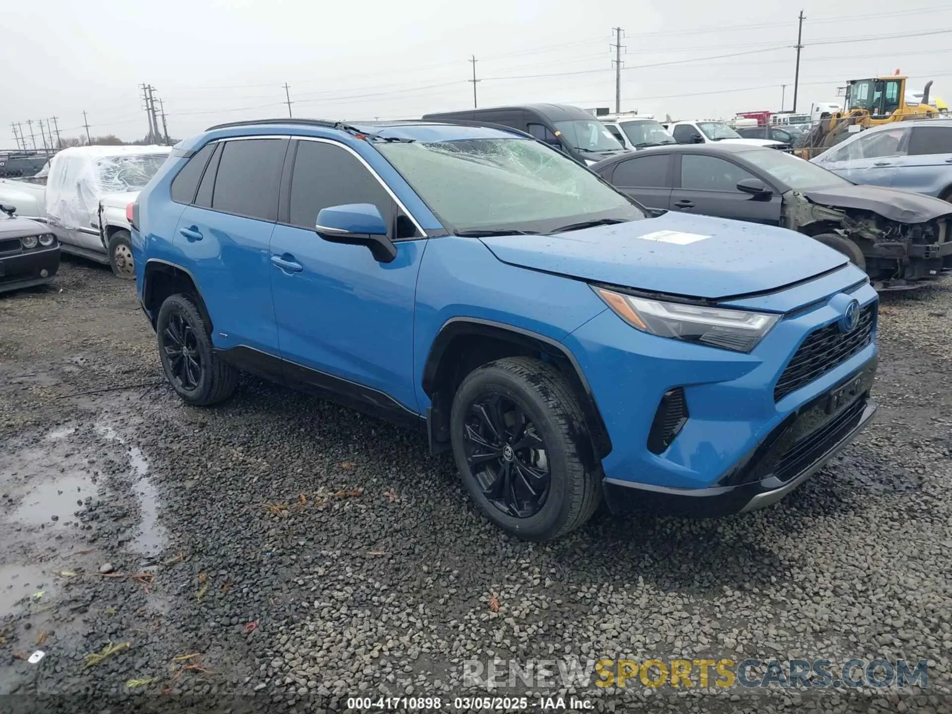 1 Photograph of a damaged car JTM16RFV3RJ044091 TOYOTA RAV4 HYBRID 2024