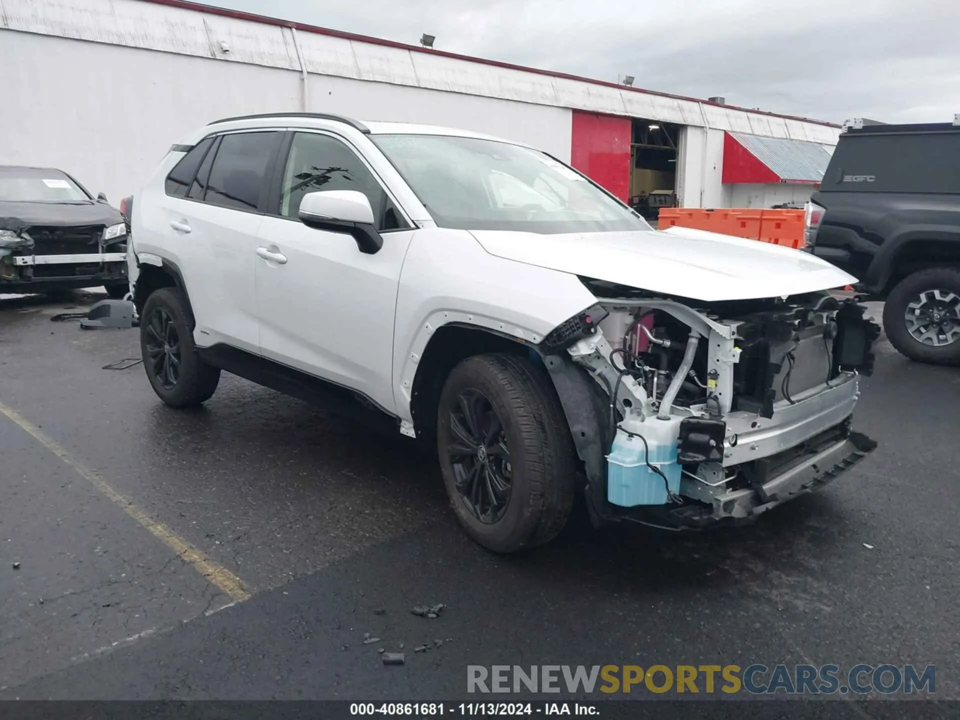 1 Photograph of a damaged car JTM16RFV4RD561320 TOYOTA RAV4 HYBRID 2024