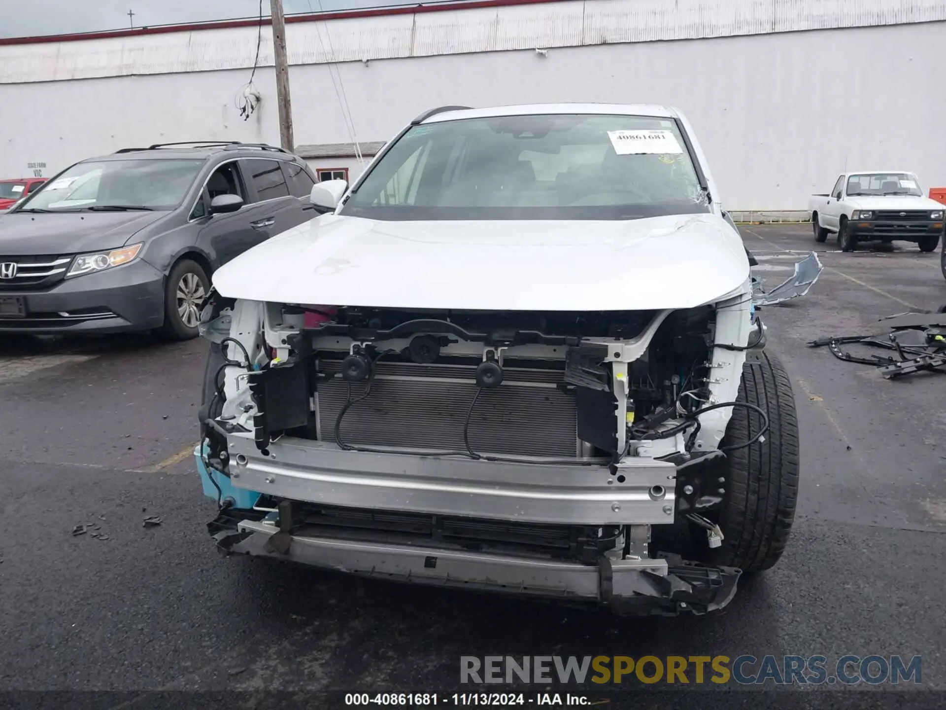 12 Photograph of a damaged car JTM16RFV4RD561320 TOYOTA RAV4 HYBRID 2024